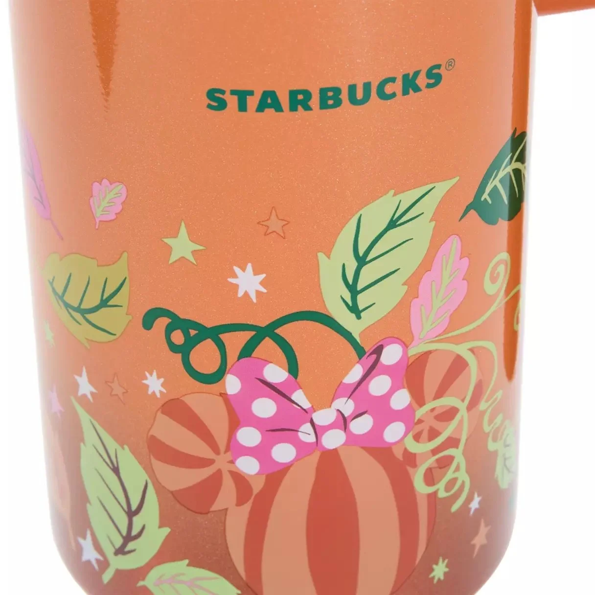 Mickey &amp; Minnie Icon Pumpkins Starbucks Tumbler