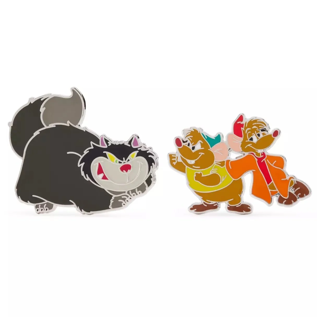 Jaq, Gus and Lucifer Pin Set