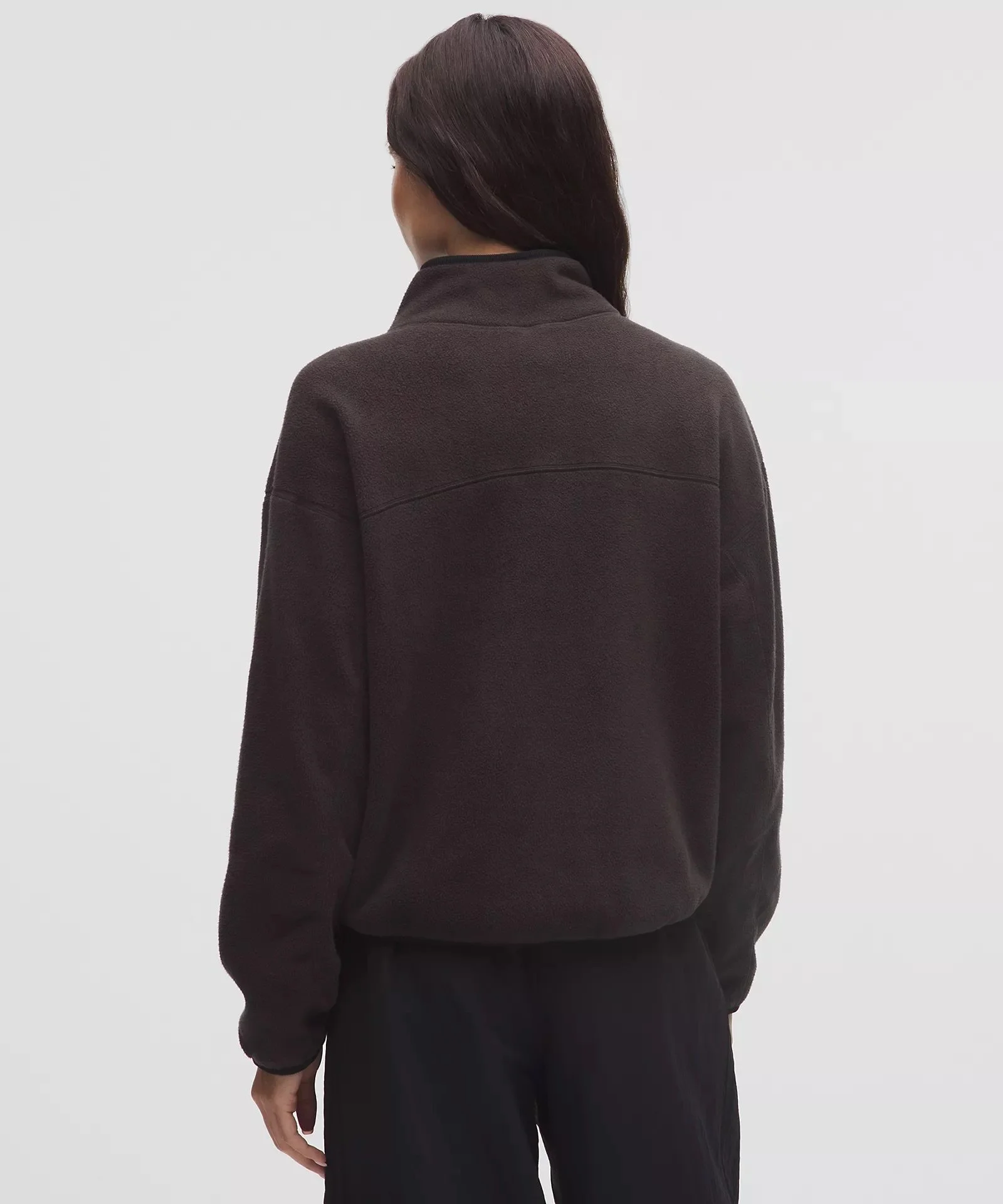 Tumbled Fleece Half-Zip Jacket