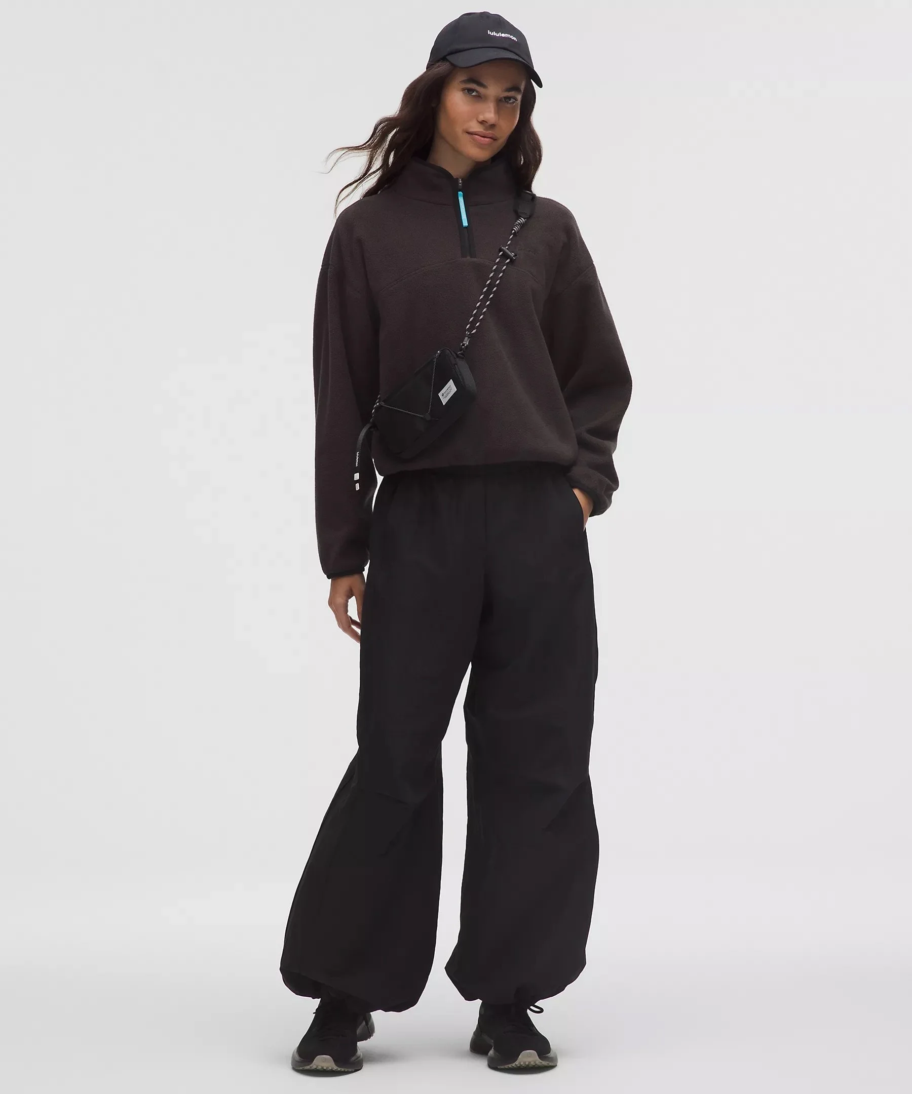 Tumbled Fleece Half-Zip Jacket