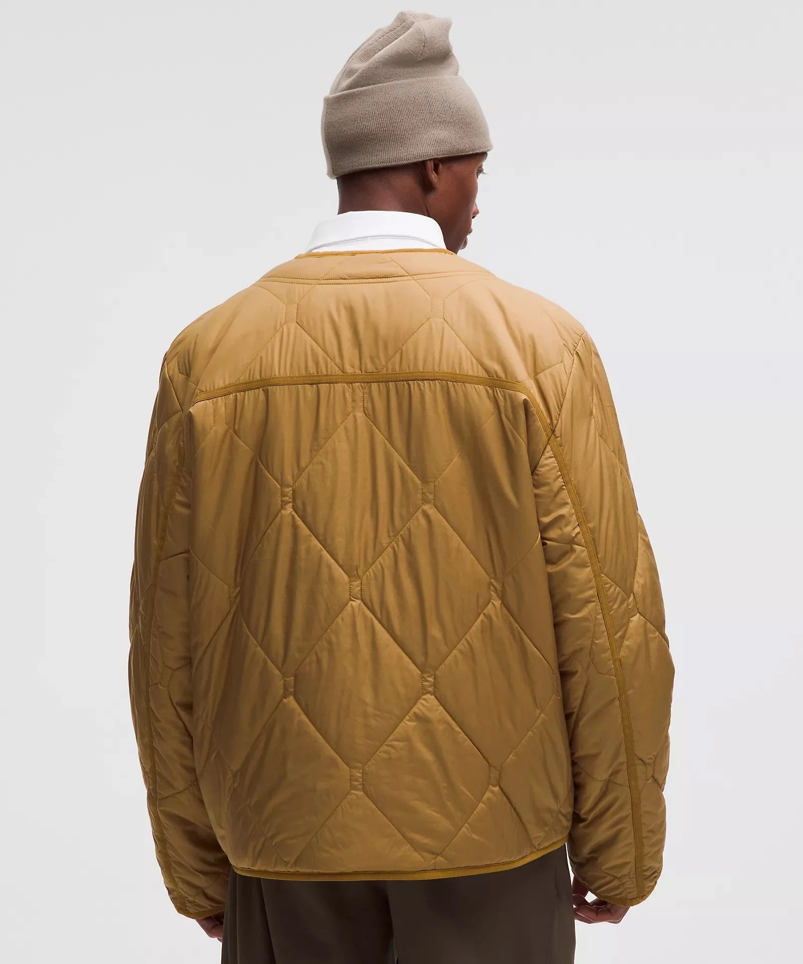 Diamond-Quilted Liner Jacket