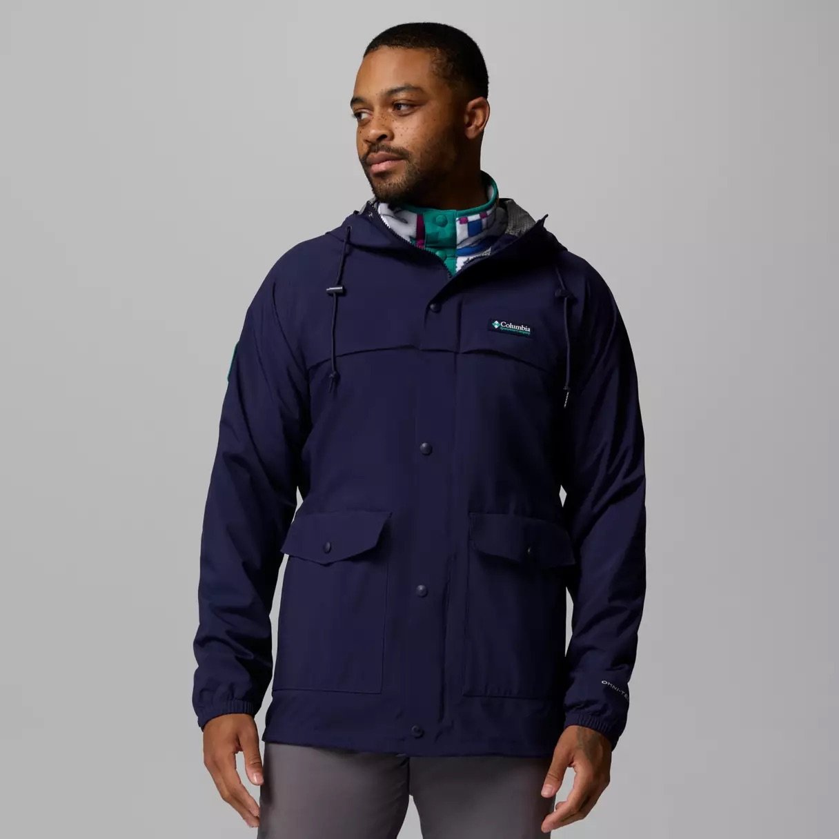 Mickey Ear Hooded Jacket - Dark Midnight