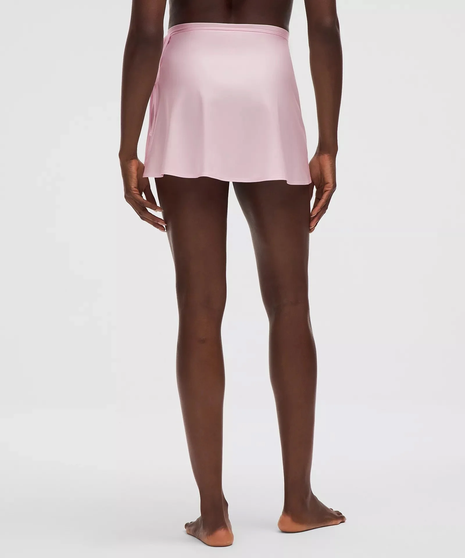 Satin Ballet High-Rise Wrap Skirt