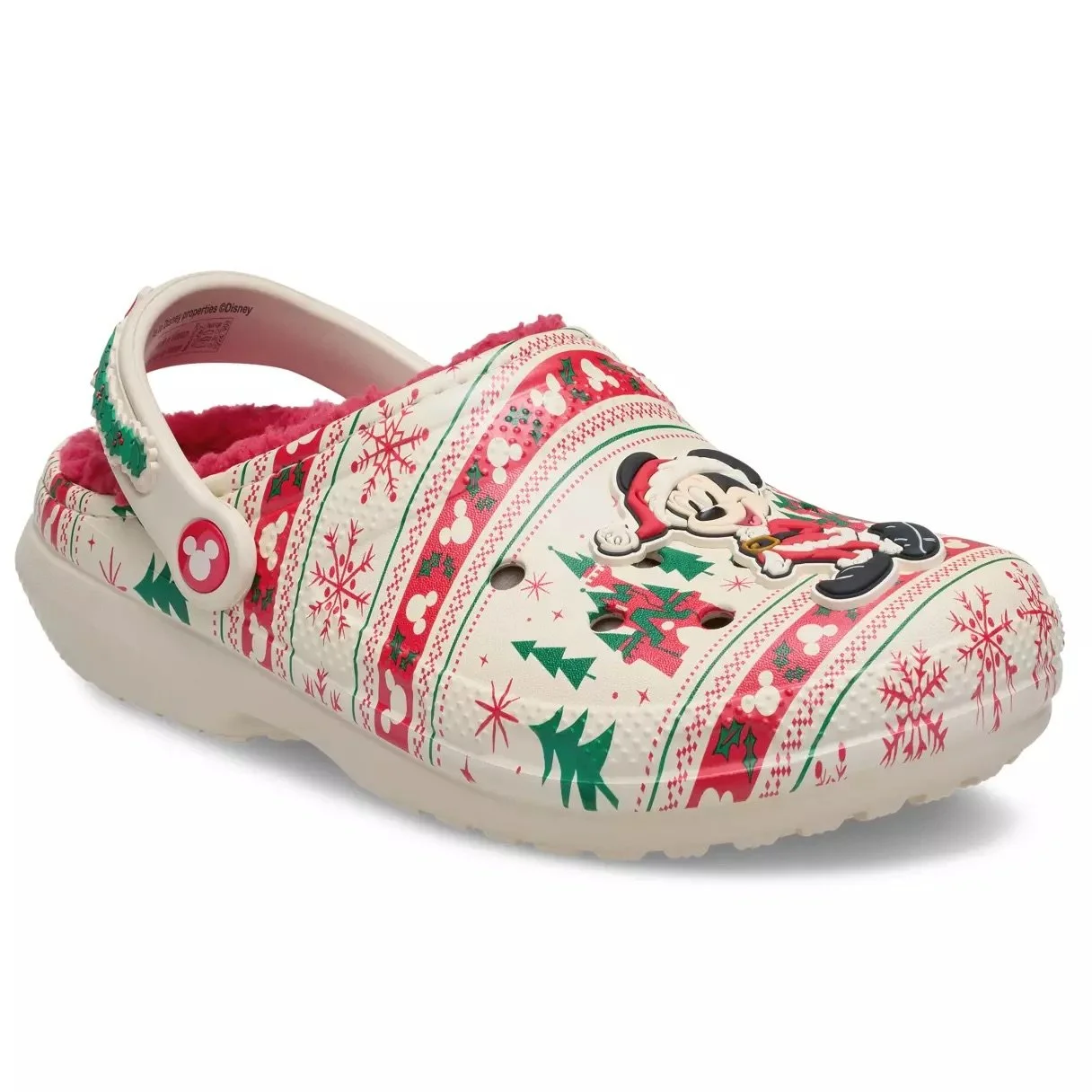 Santa Mickey Holiday Crocs Clogs