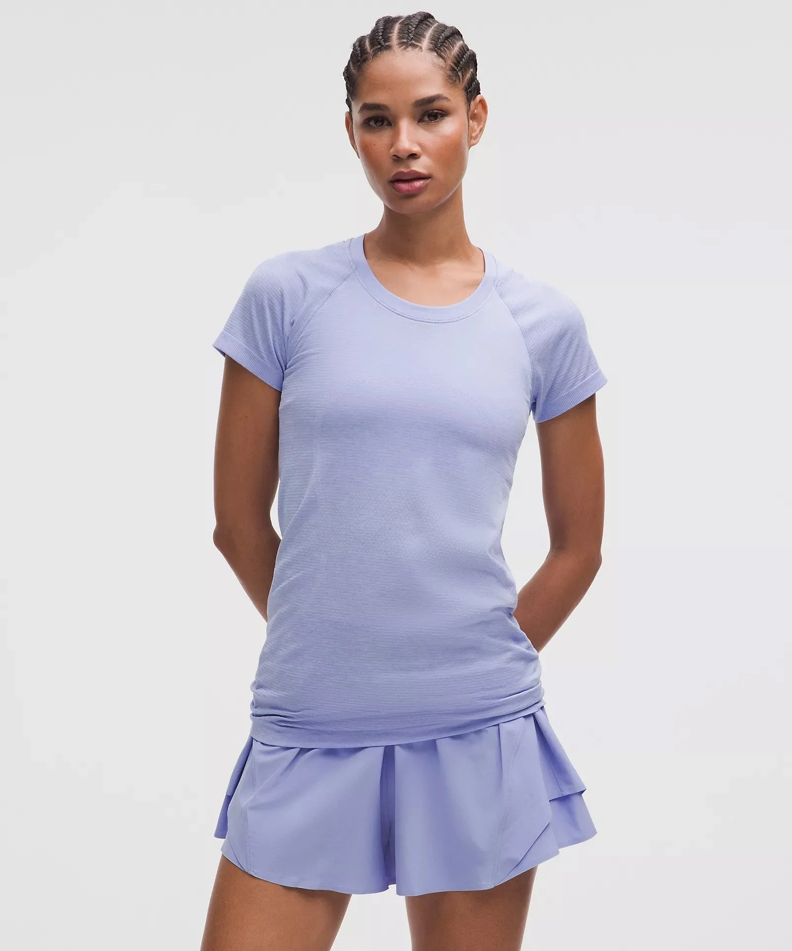 Swiftly Tech Short-Sleeve Shirt 2.0 Hip Length