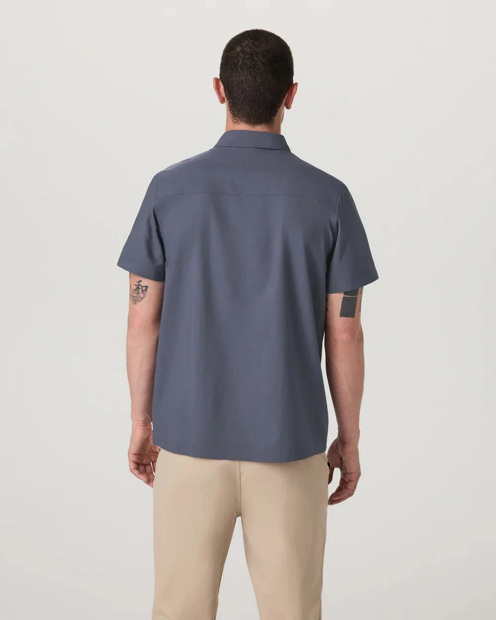 Short Sleeve Manhattan Button Down
