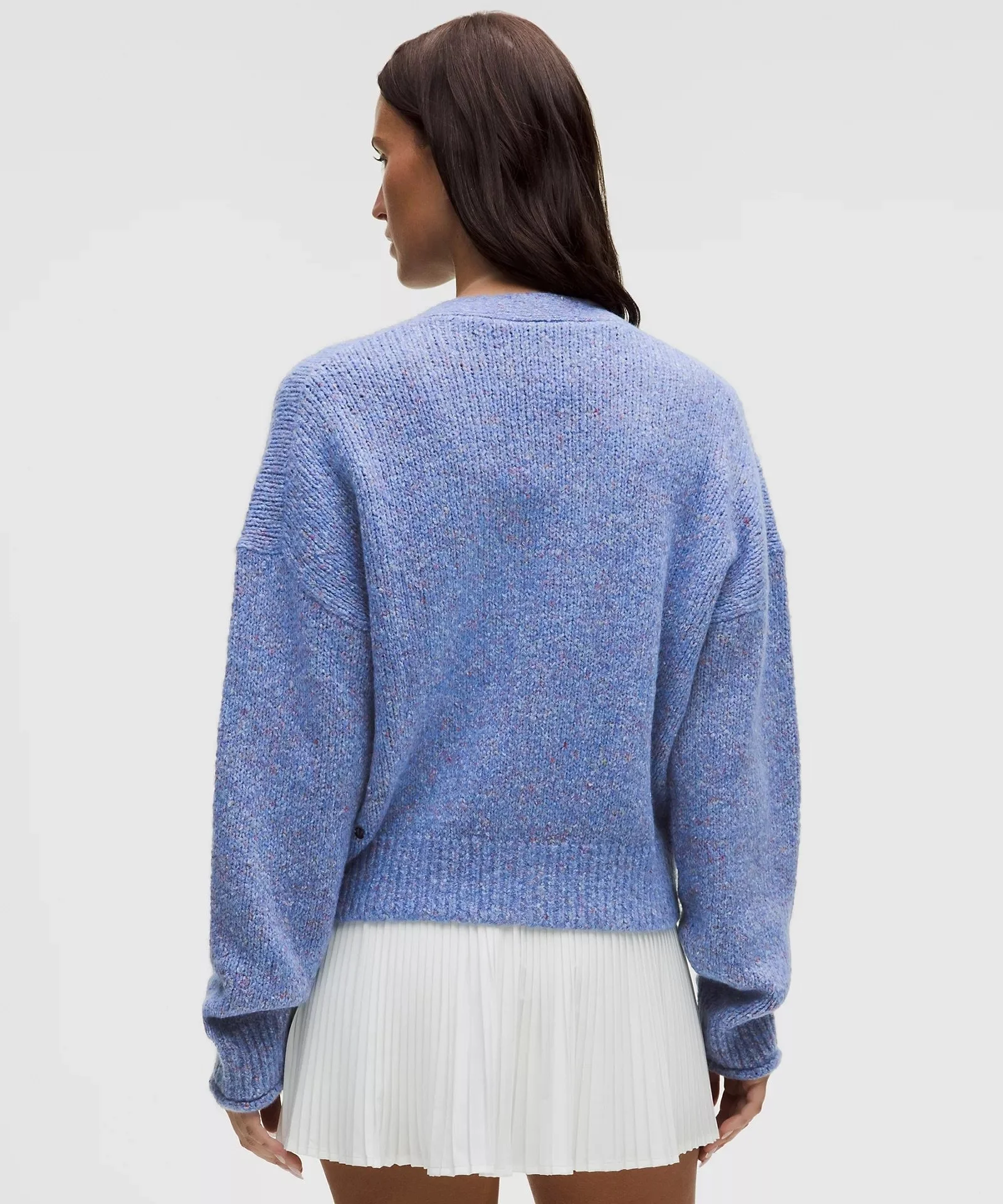 Wool-Blend Button-Up Cardigan lululemon Wild Indigo Collection September 2025 back.jpeg