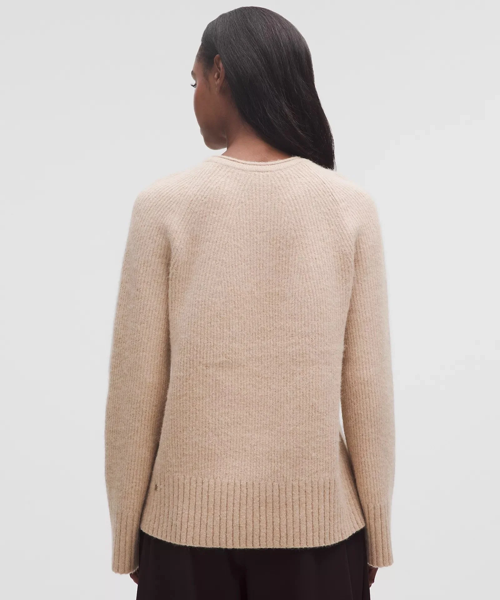 Alpaca-Blend Crewneck Sweater