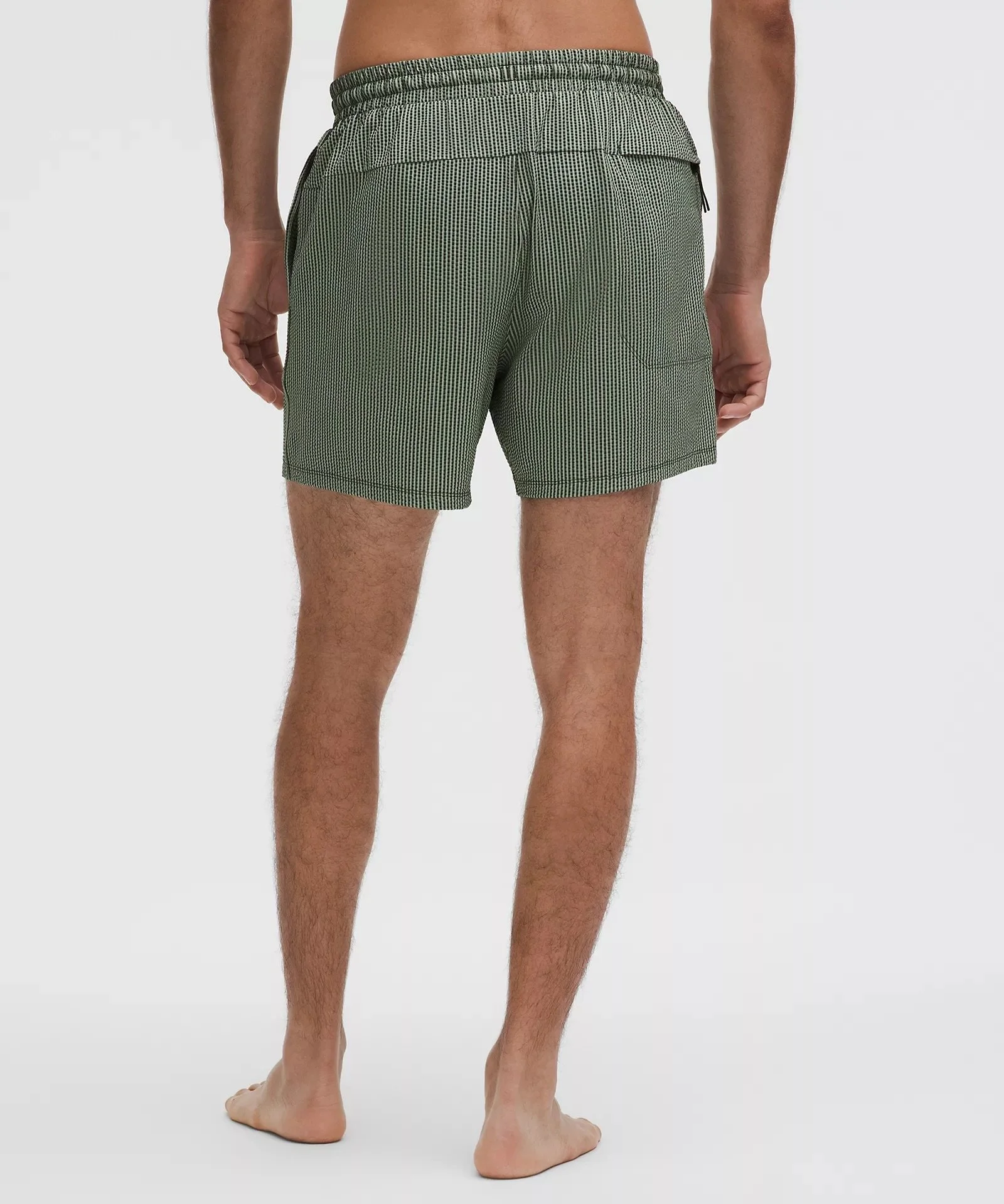 Textured Linerless Swim Short 5"