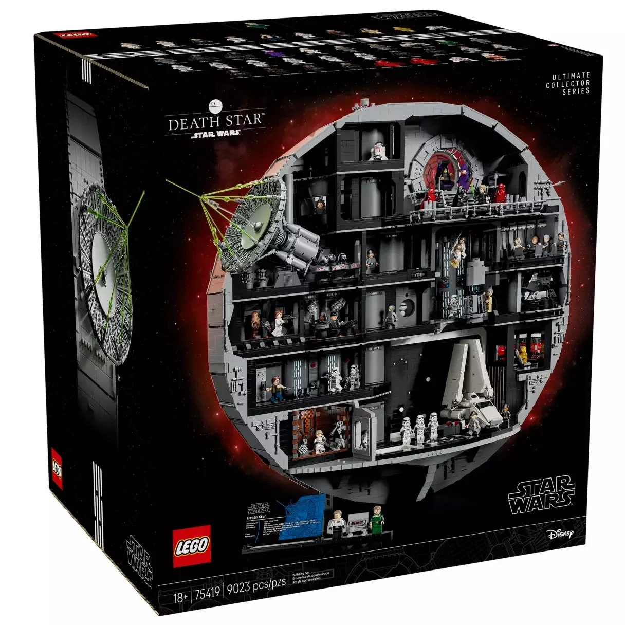 LEGO Death Star Ultimate Collector Series 75419 Disney Store Star Wars LEGO Death Star Ultimate Collector Series Merchandise October 2025 box.jpeg