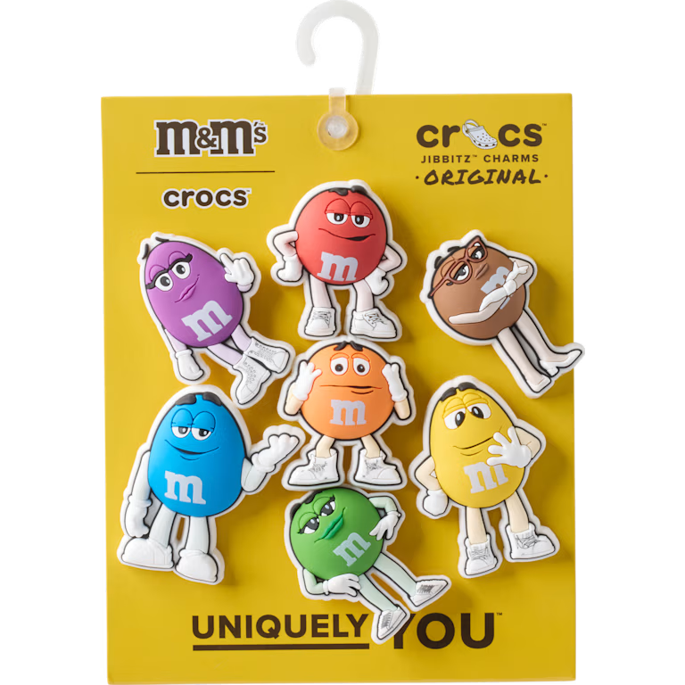 M&amp;M'S 7 Pack Character Jibbitz Charms