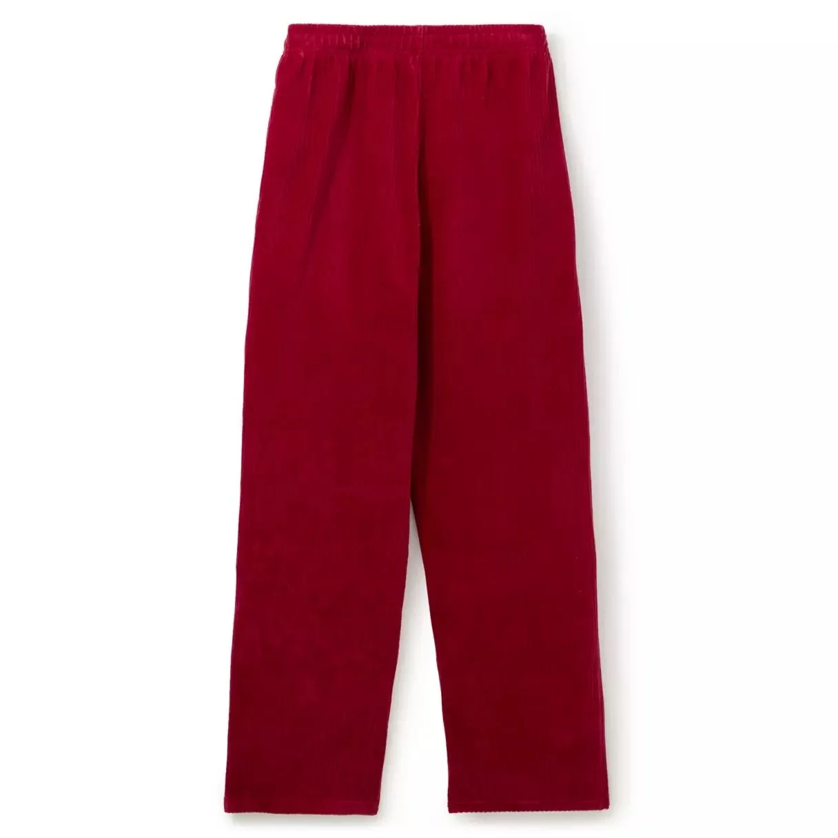 Mickey Icon Red Corduroy Pants