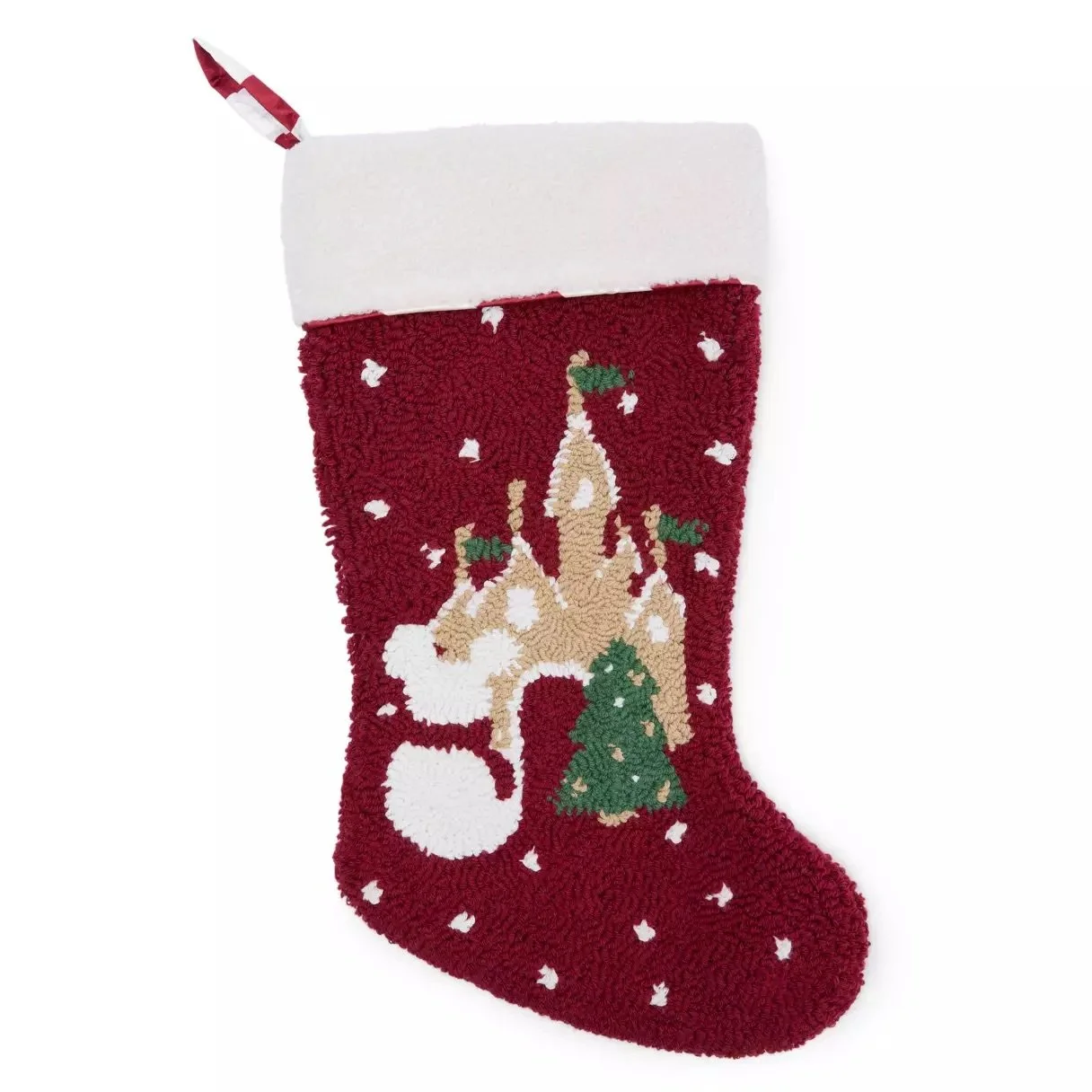 Fantasyland Castle Holiday Stocking