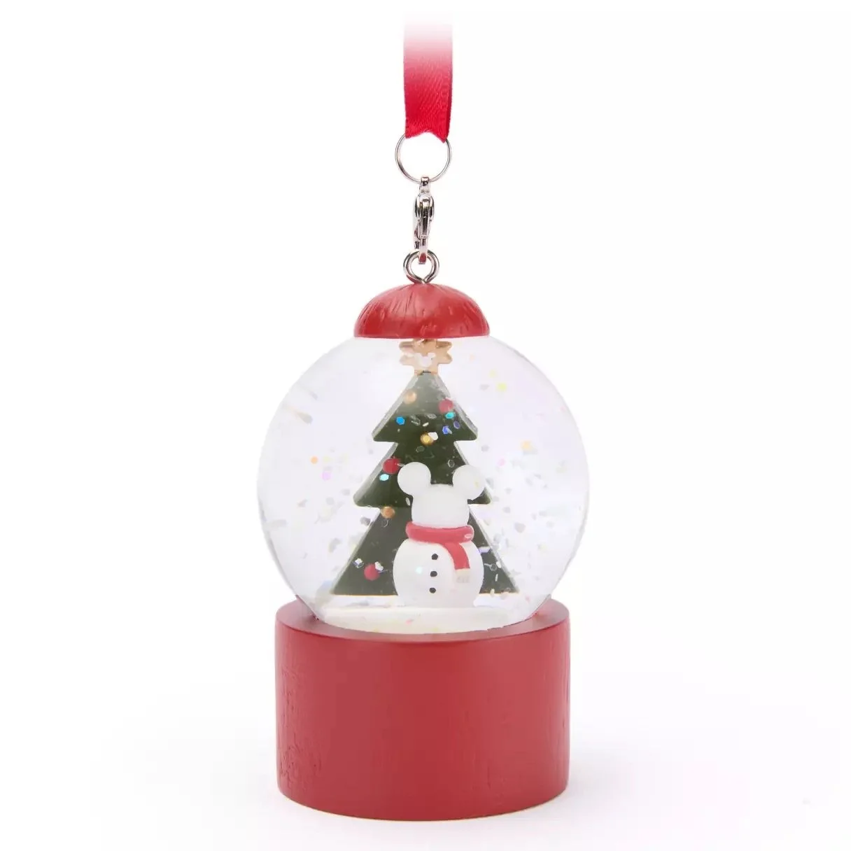 Mickey Holiday Snowglobe Ornament