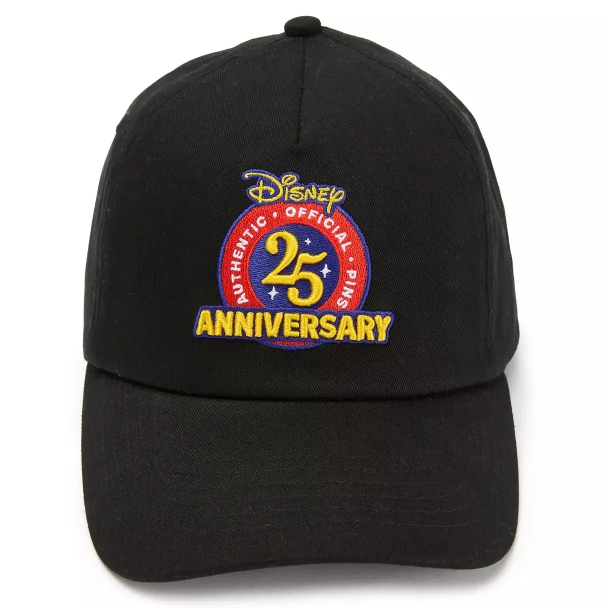 Disney Pin Trading 25th Anniversary Baseball Cap