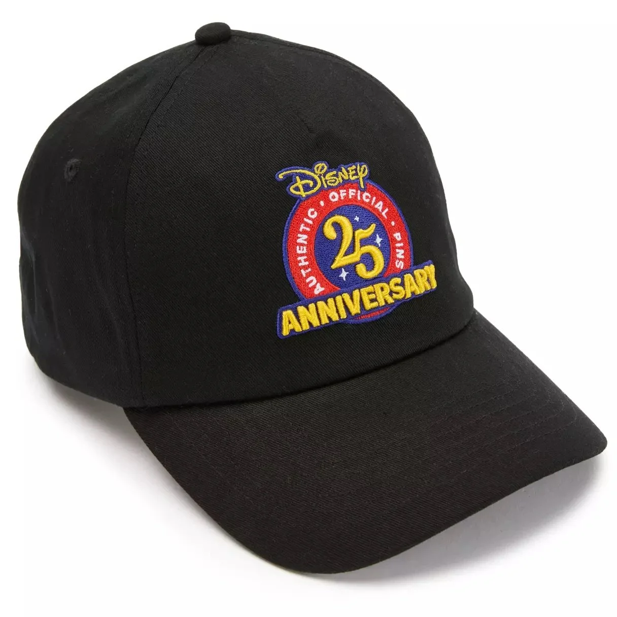Disney Pin Trading 25th Anniversary Baseball Cap