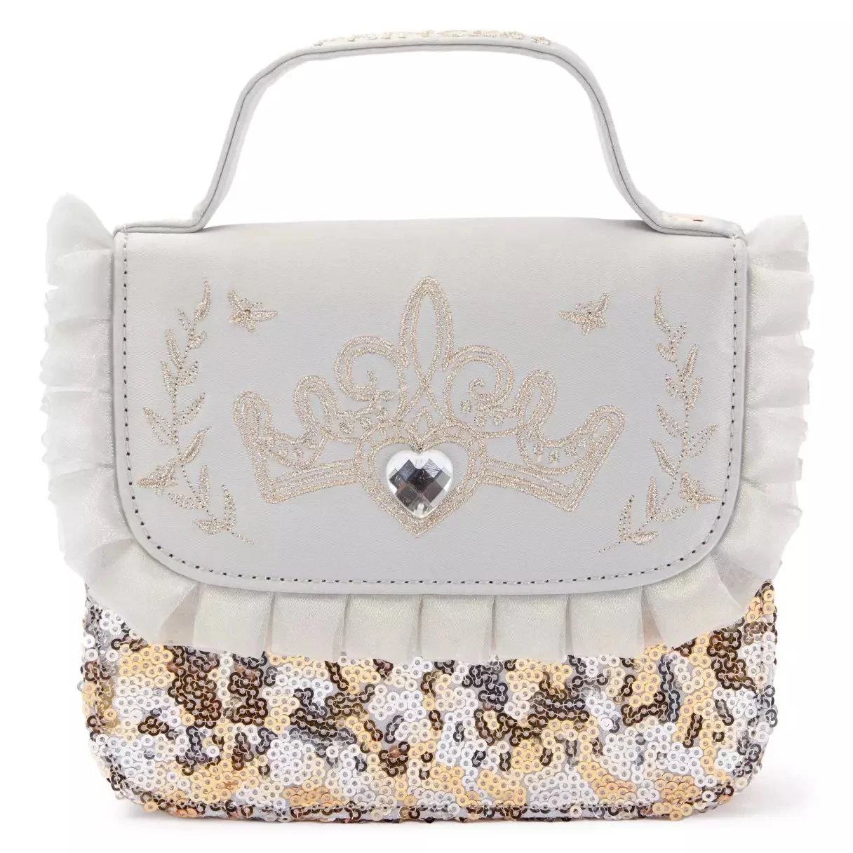 Kids Disney Princess Sequined Handbag