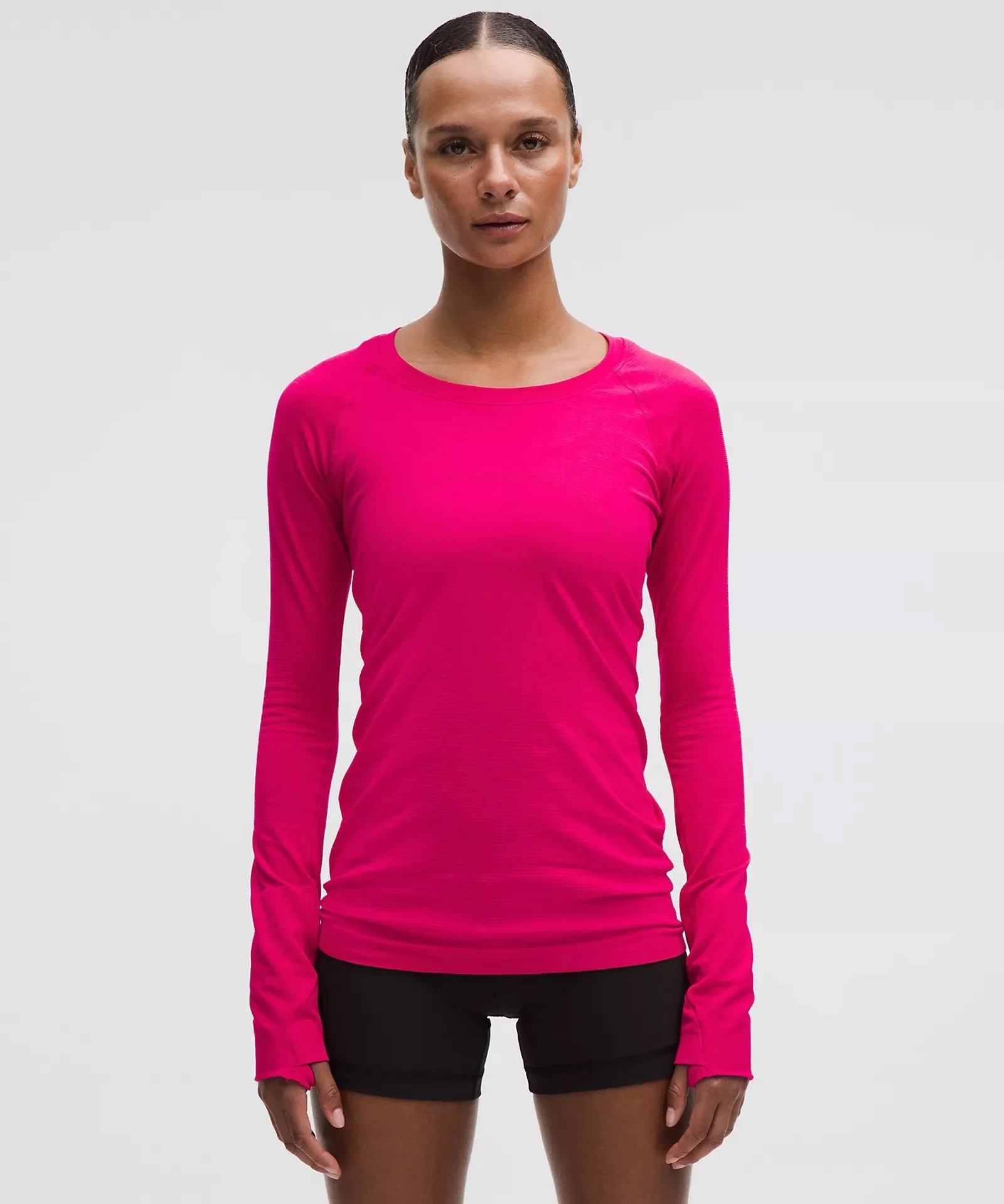 Swiftly Tech Long-Sleeve Shirt 2.0 Hip Length