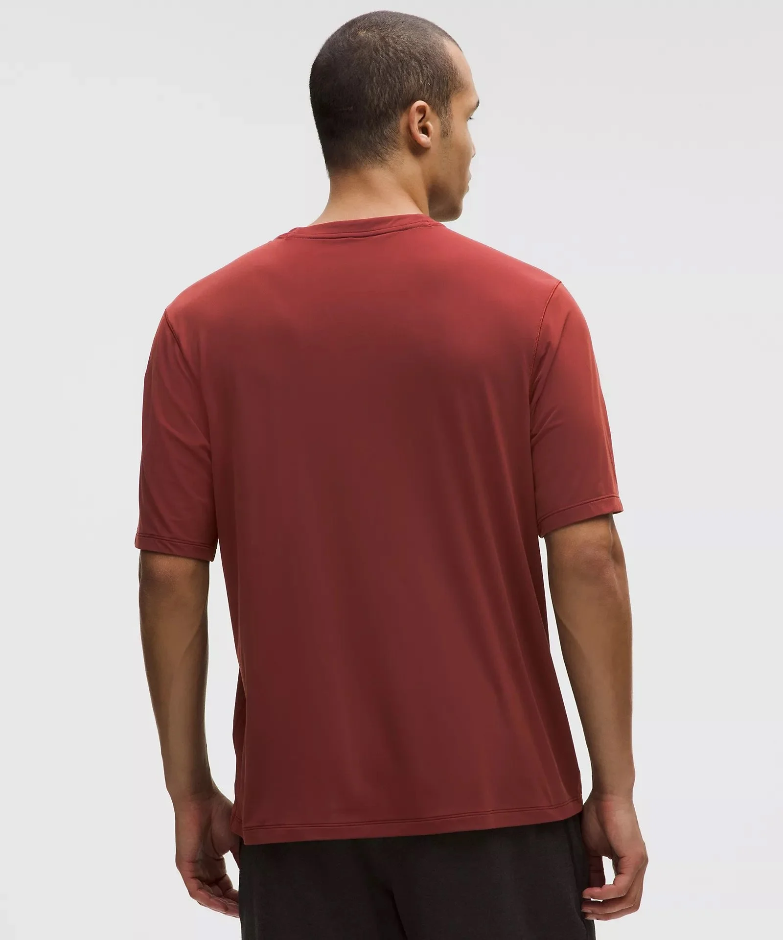 Brushed Yoga Crewneck T-Shirt