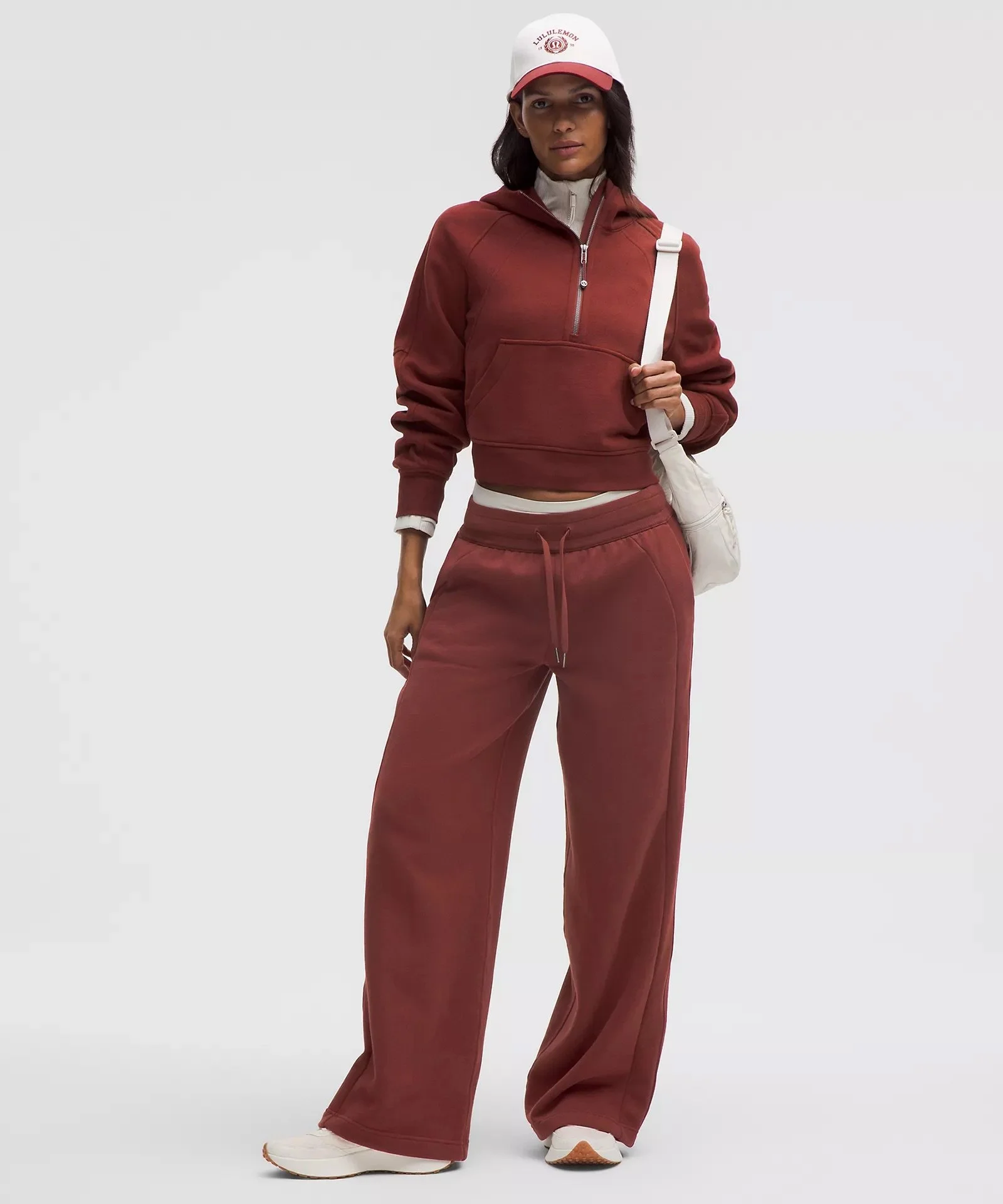 Scuba Oversized Half-Zip Hoodie