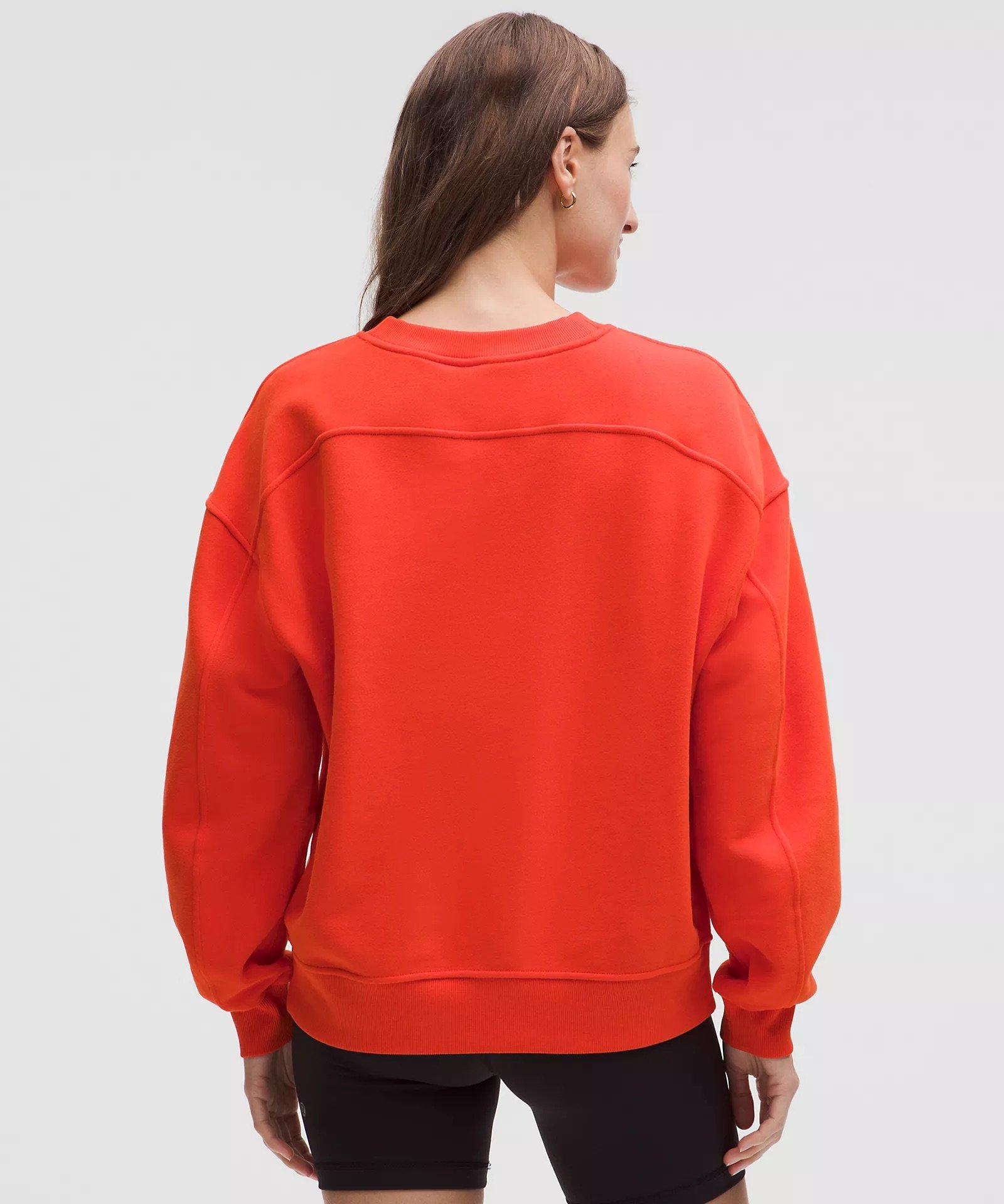 Perfectly Oversized Fleece Crew Logo