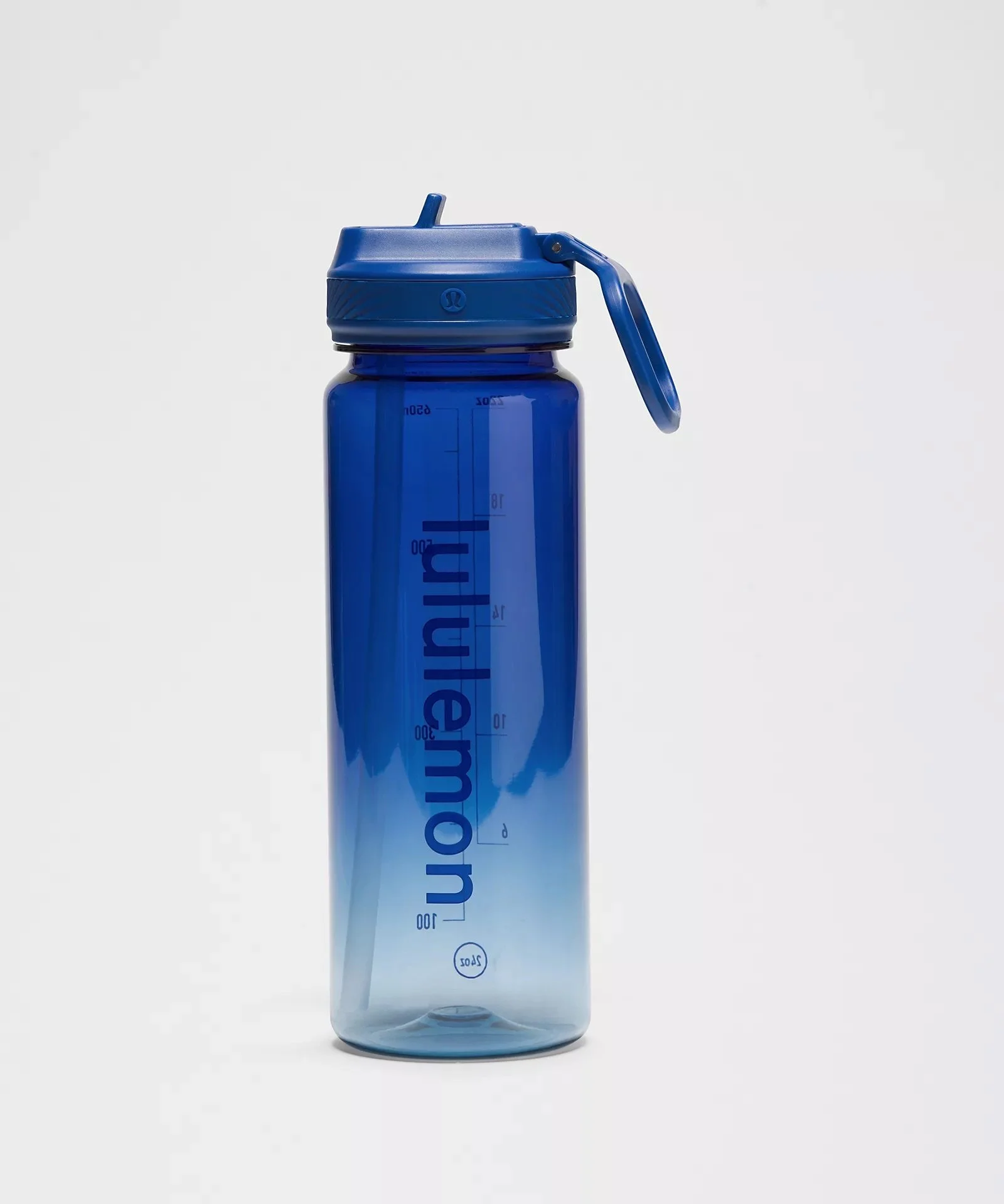 Back to Life Clear Bottle 24oz Straw Lid