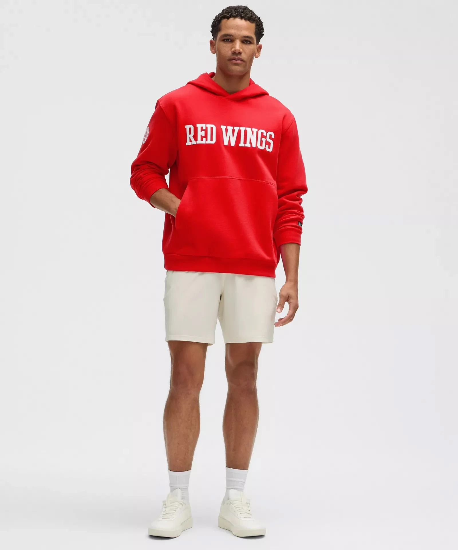 Detroit Red Wings Steady State Pullover Hoodie
