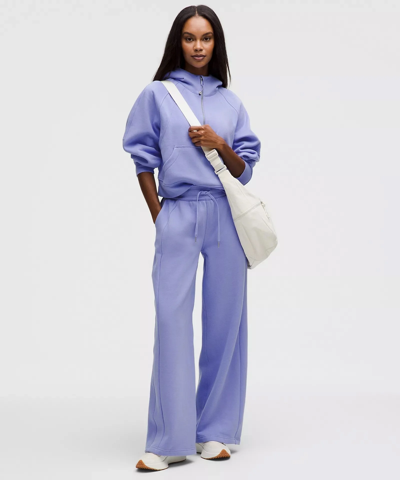 Scuba Oversized Half-Zip Hoodie