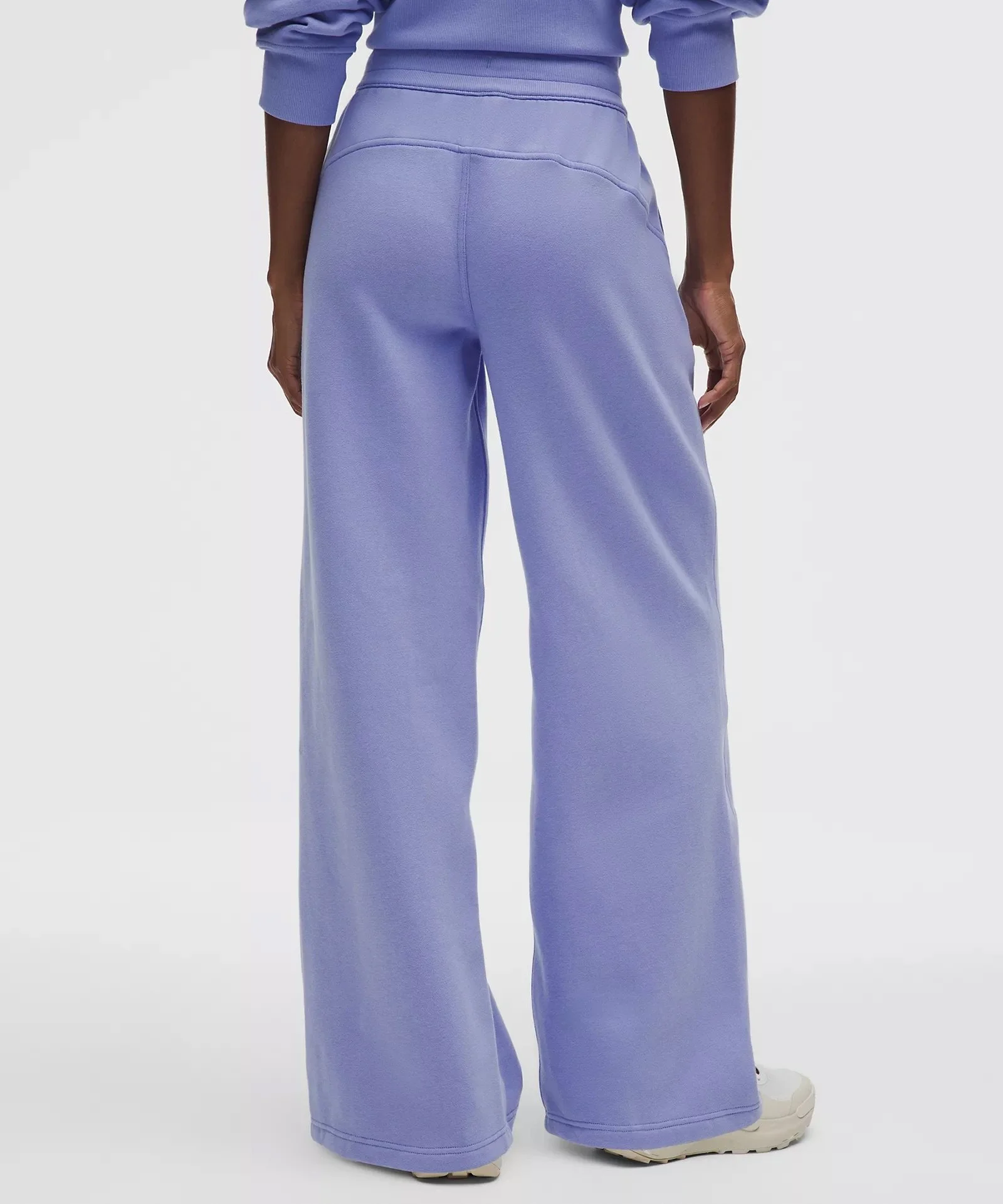 Scuba Mid-Rise Wide-Leg Pant