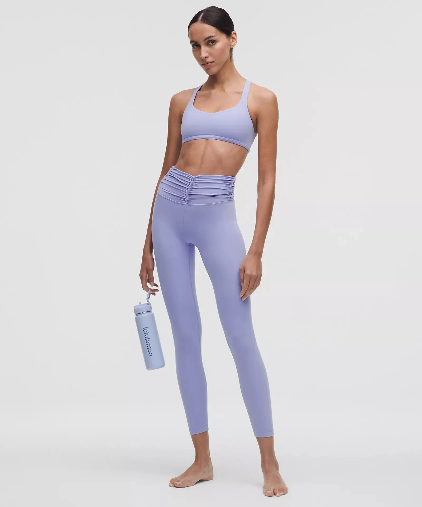 All it Takes Ruched-Waist Tight 25"