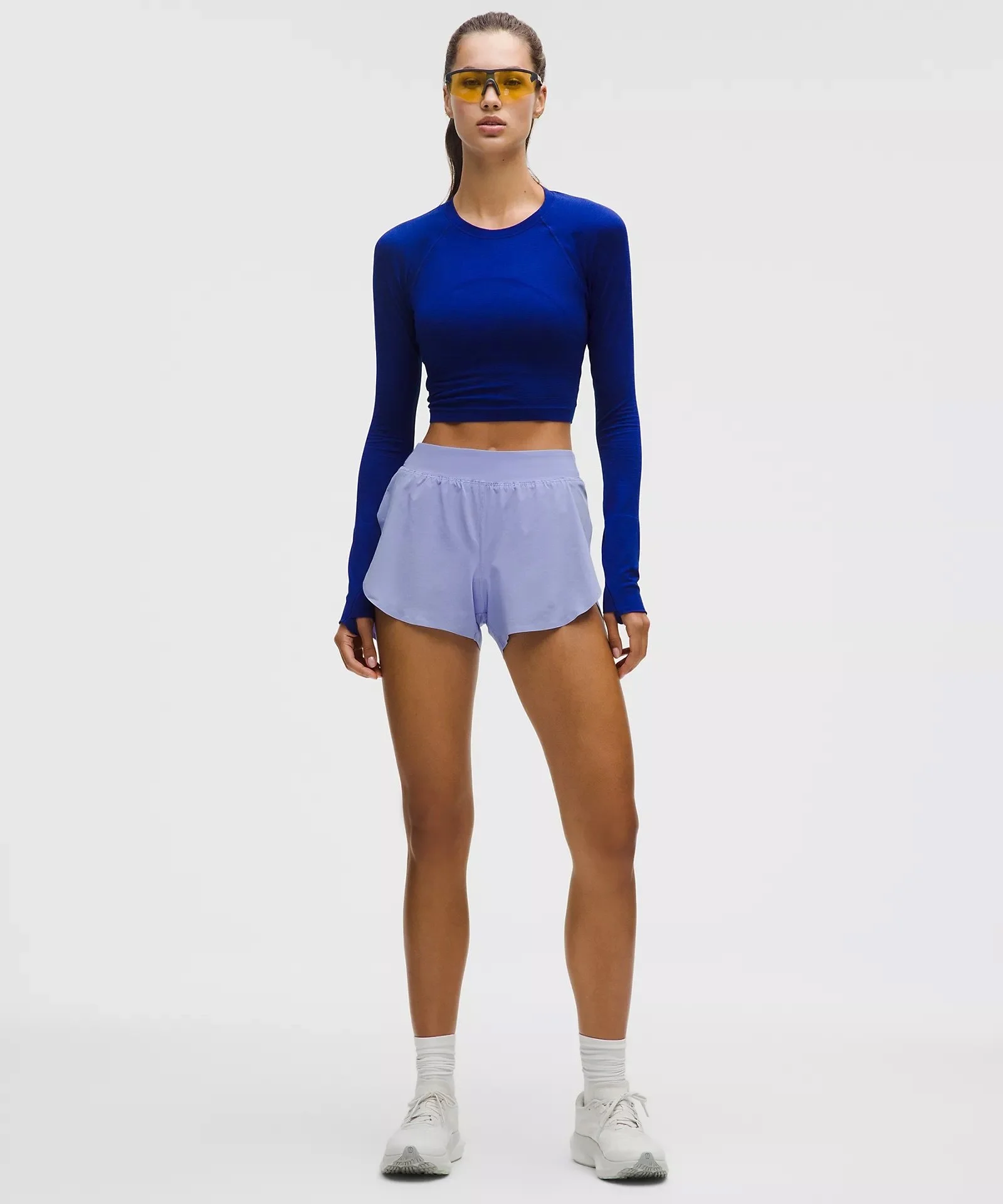 Fast and Free High-Rise Classic-Fit Split Short 3"