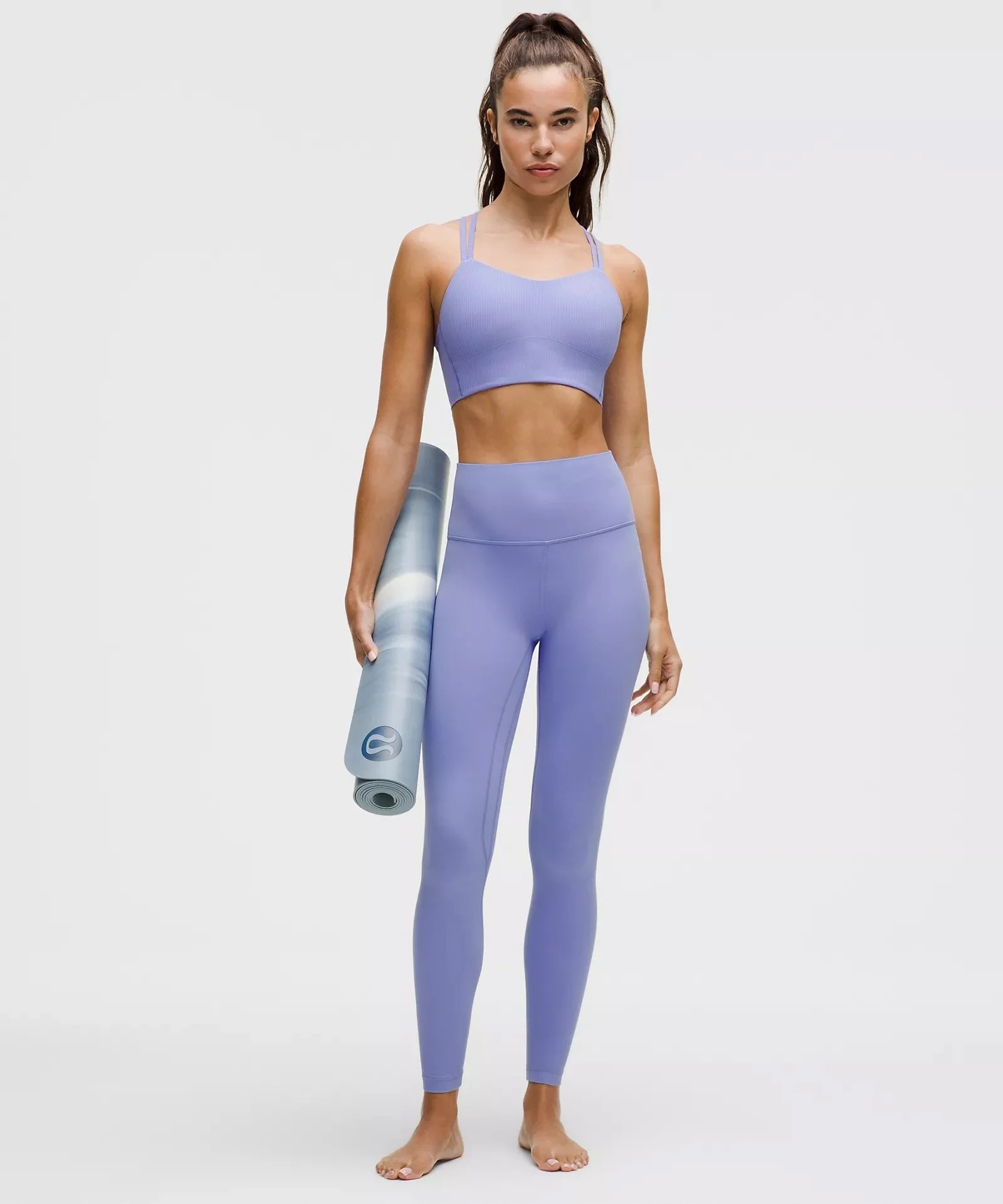 Like a Cloud Ribbed Longline Bra B/C Cup