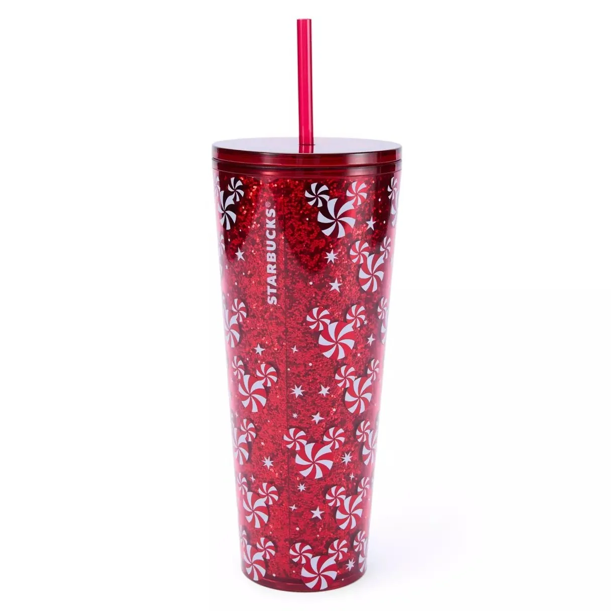 Mickey Icon Peppermint Swirl 24oz Tumbler