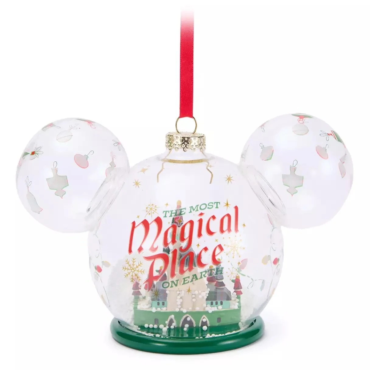 Mickey Icon “The Most Magical Place on Earth” Ornament