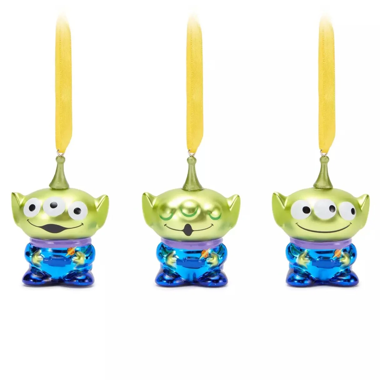 Toy Story Alien Glass Ornament Set