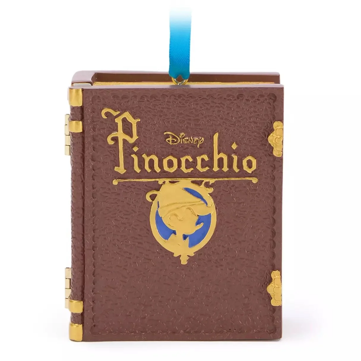 Pinocchio Storybook Musical Living Magic Sketchbook Ornament