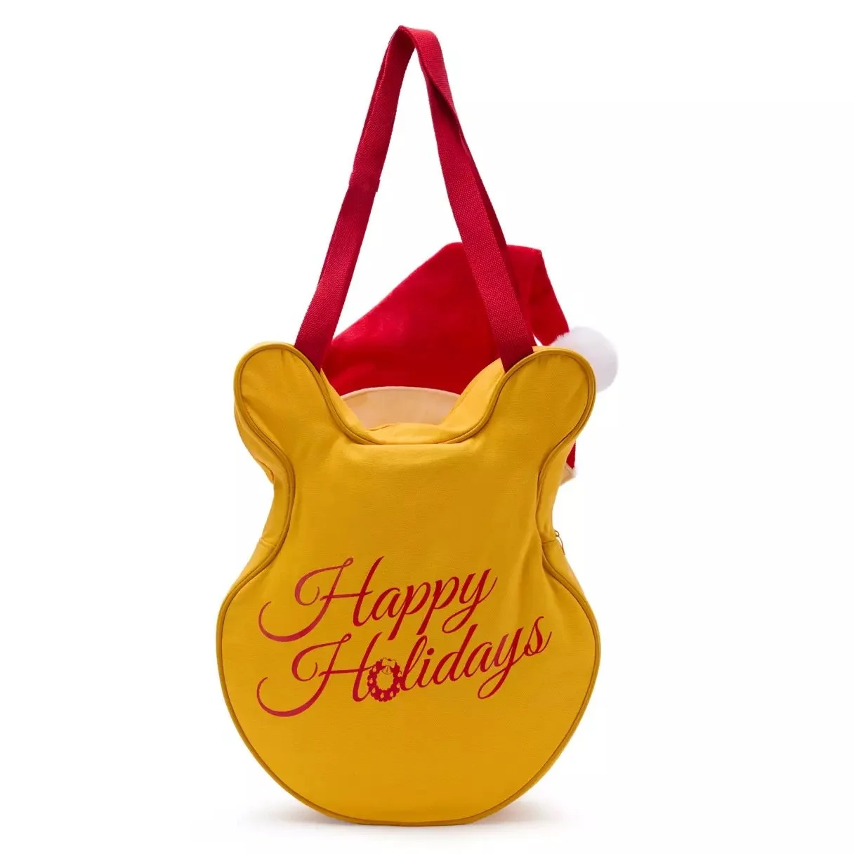 Pooh Holiday Canvas Tote