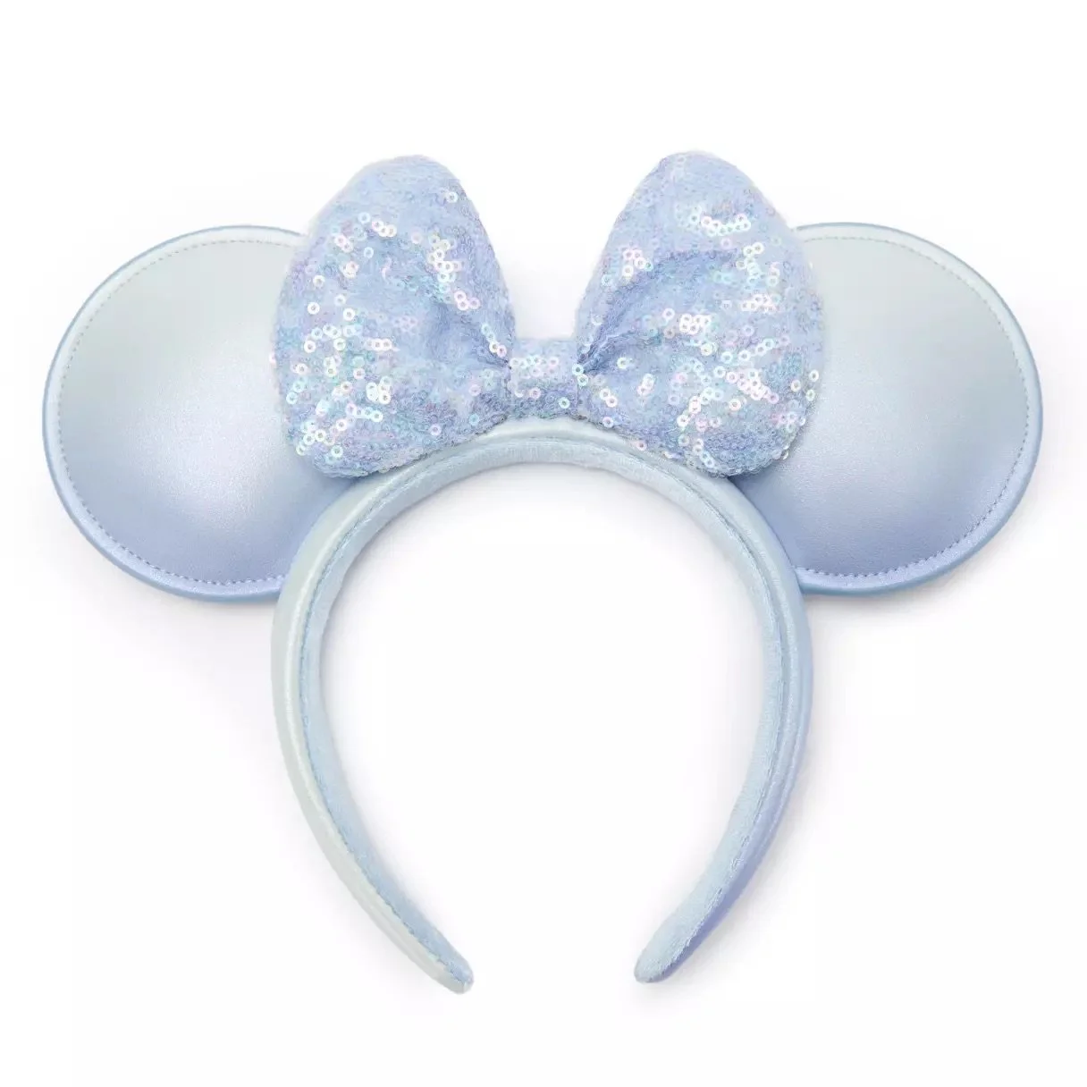 Minnie Winter Blue Ear Headband