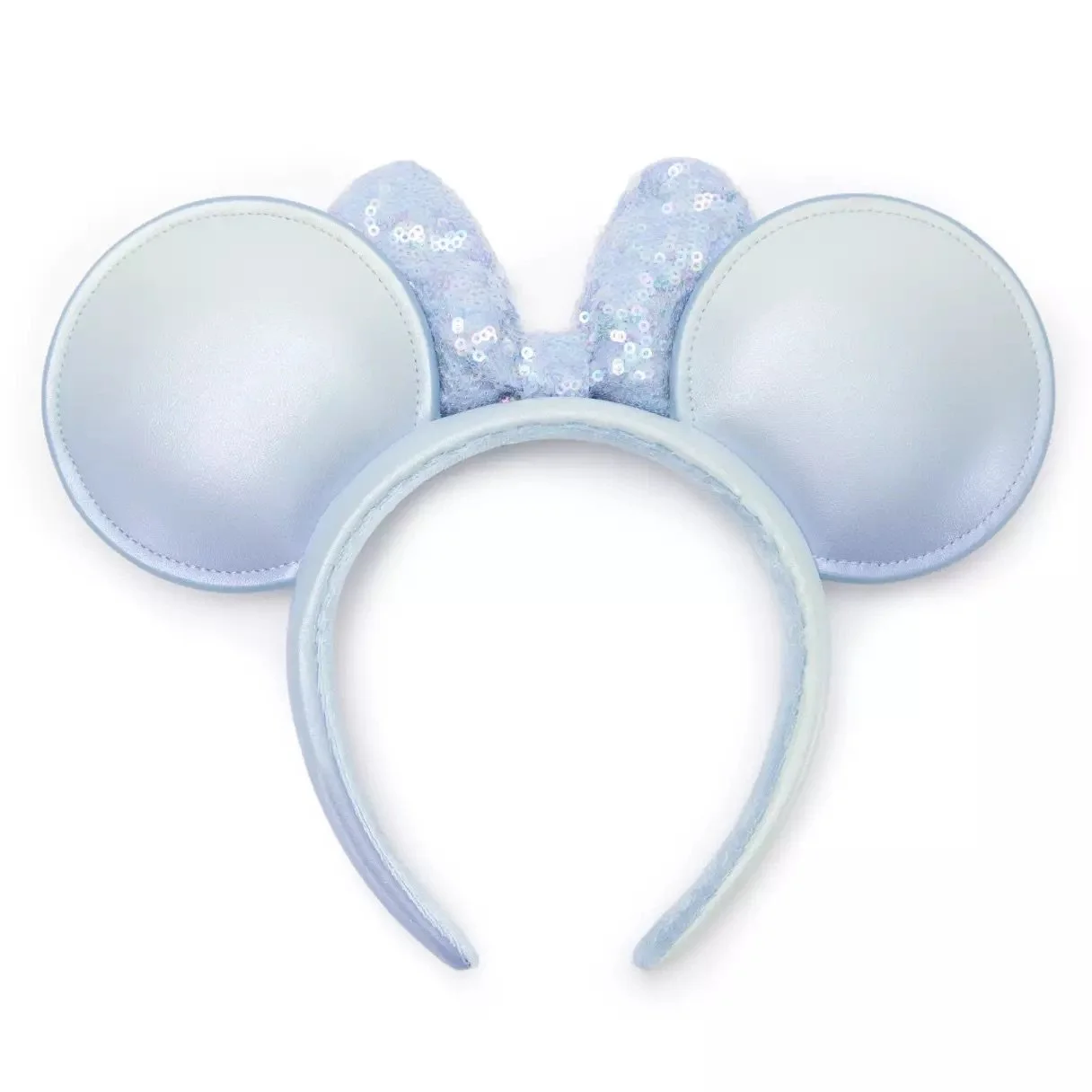 Minnie Winter Blue Ear Headband