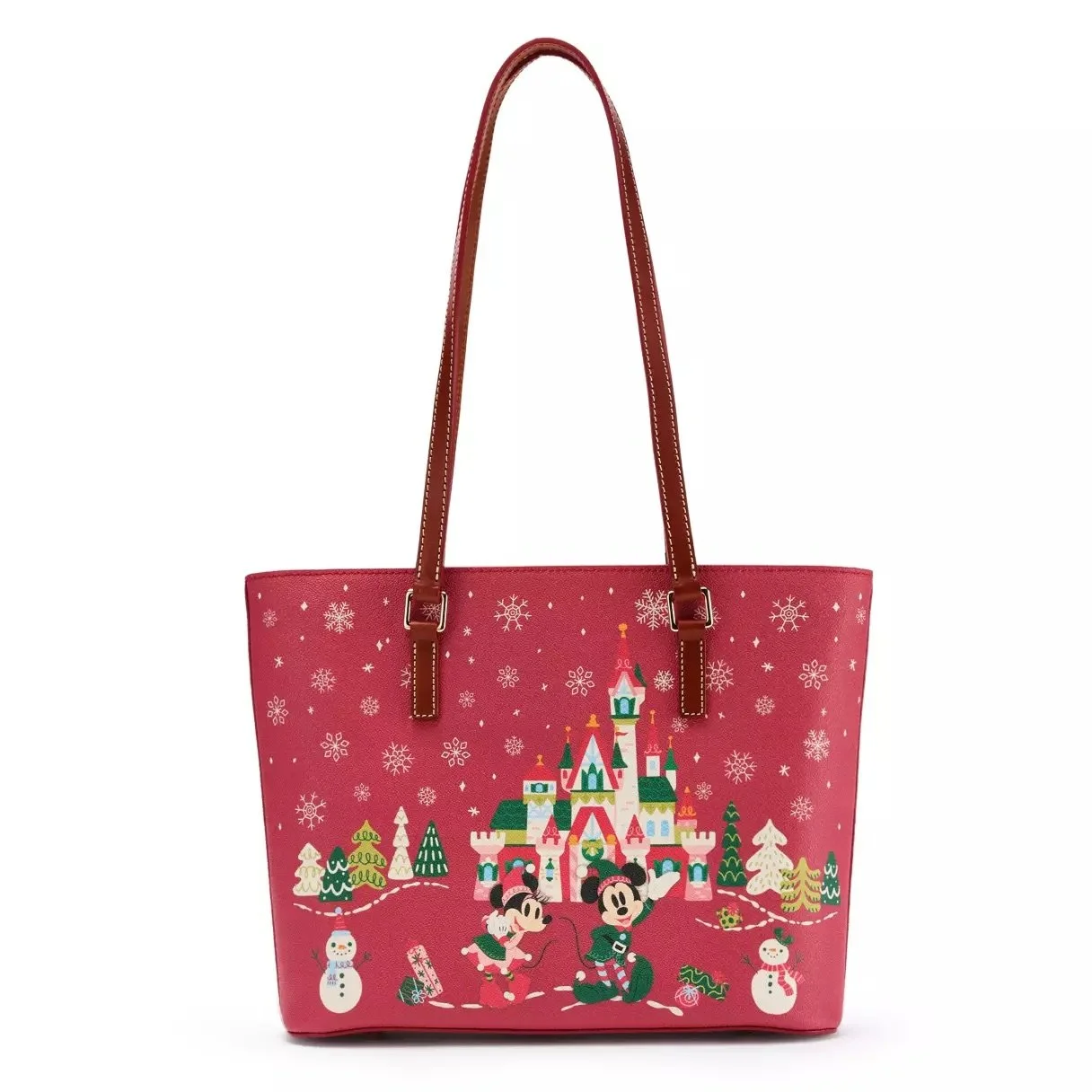 Mickey Family Christmas Tote Bag