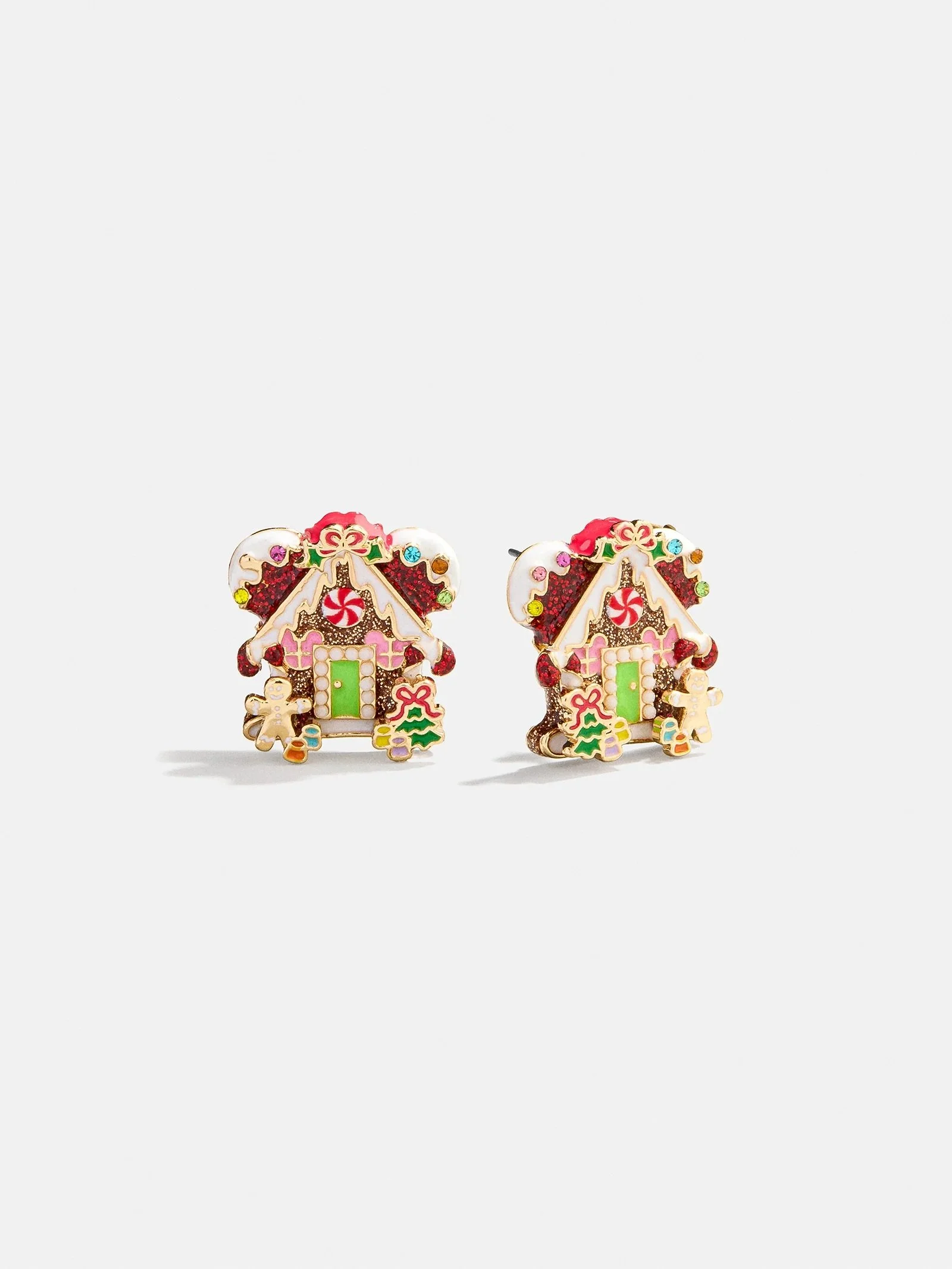 Mickey Gingerbread House Earrings
