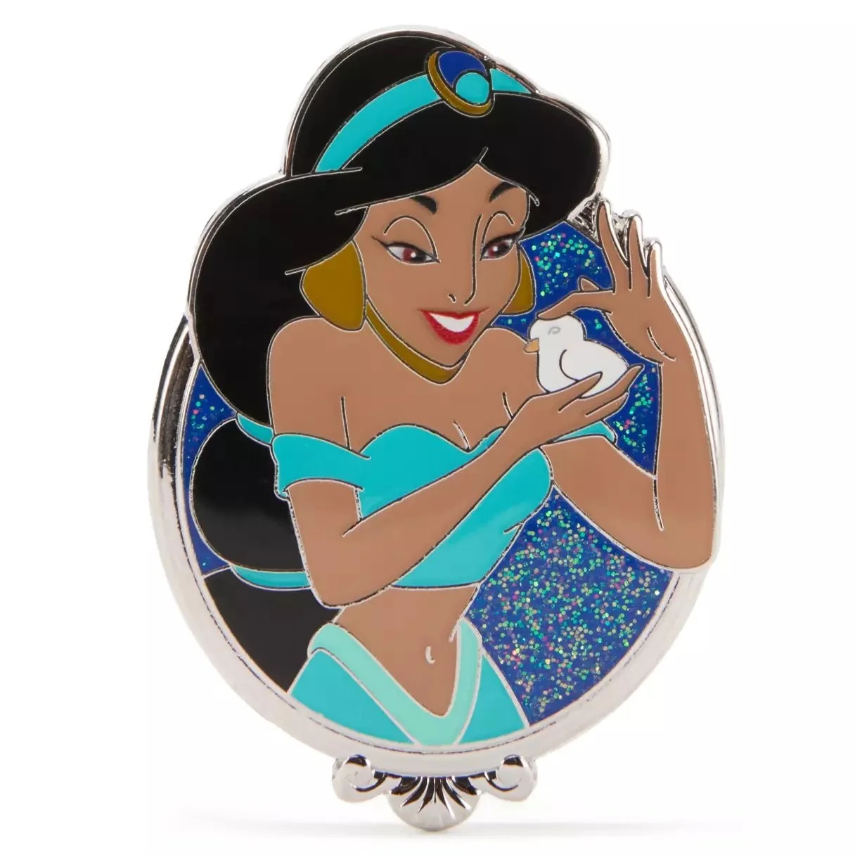 Jasmine & Dove Pin