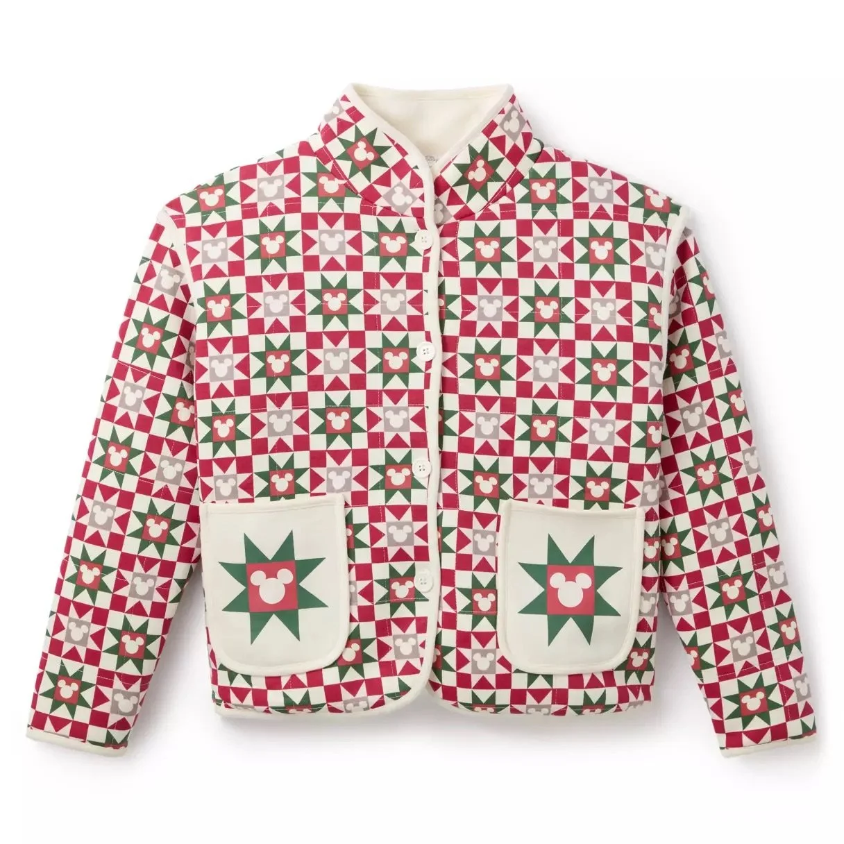 Mickey Icon Quilted Jacket