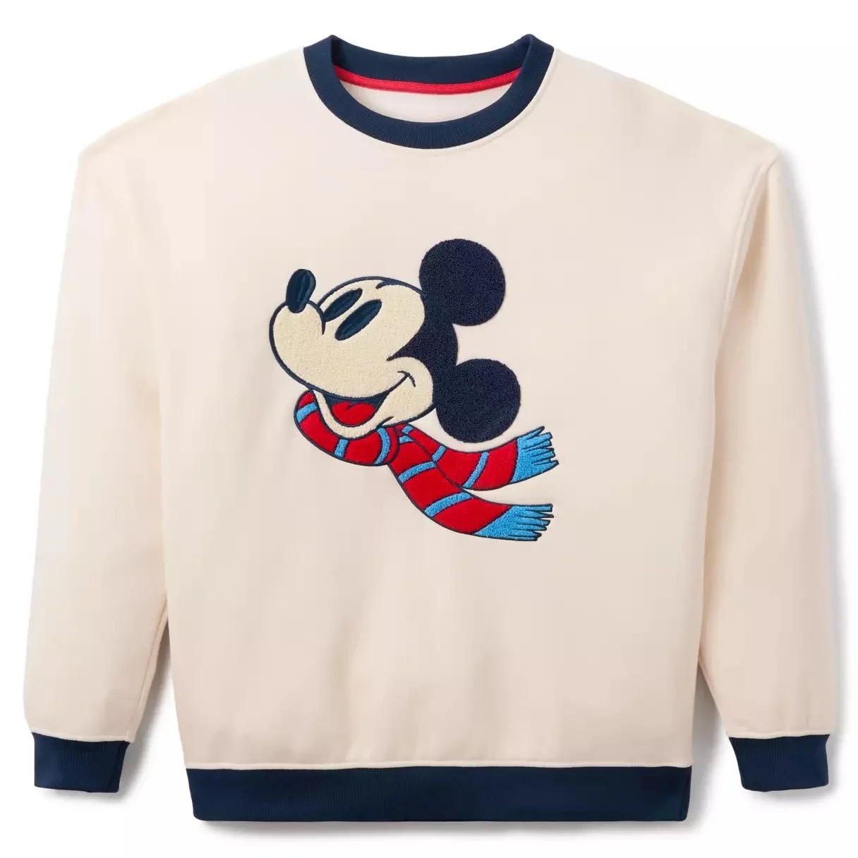 Mickey Winter Scenic Pullover Sweatshirt