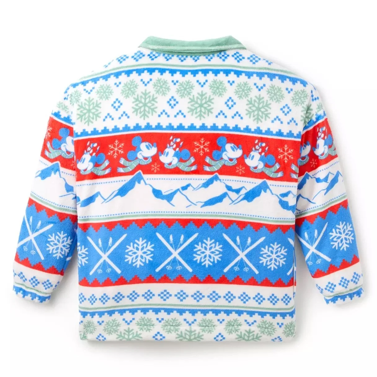 Mickey Winter Scenic Fleece Pullover