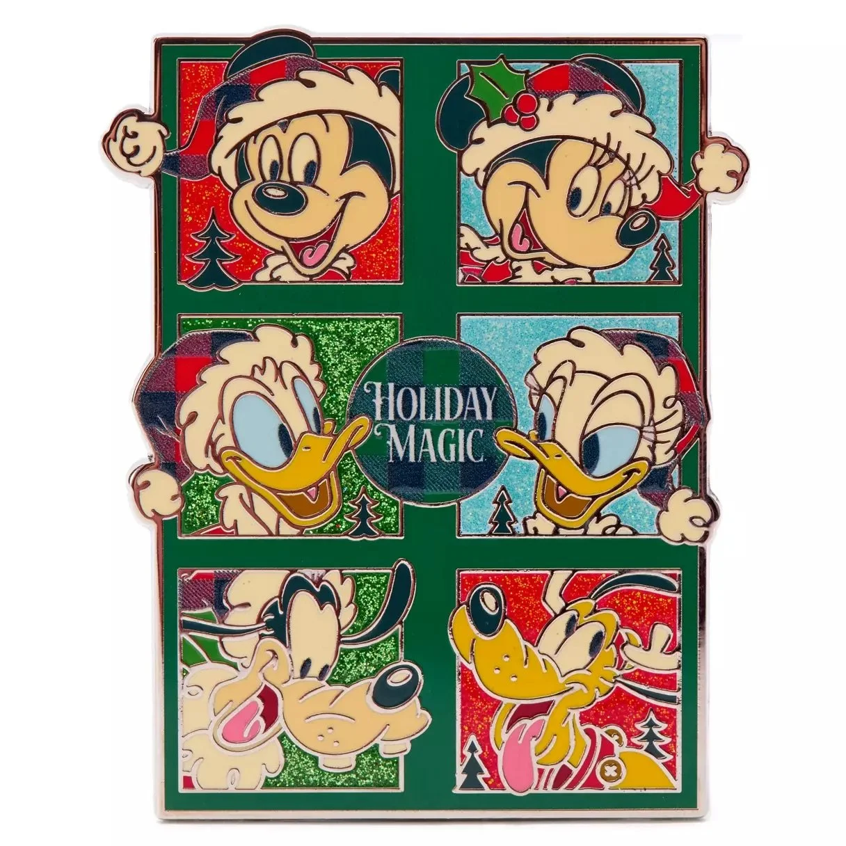 Santa Mickey & Friends Holiday Mini Jumbo Pin