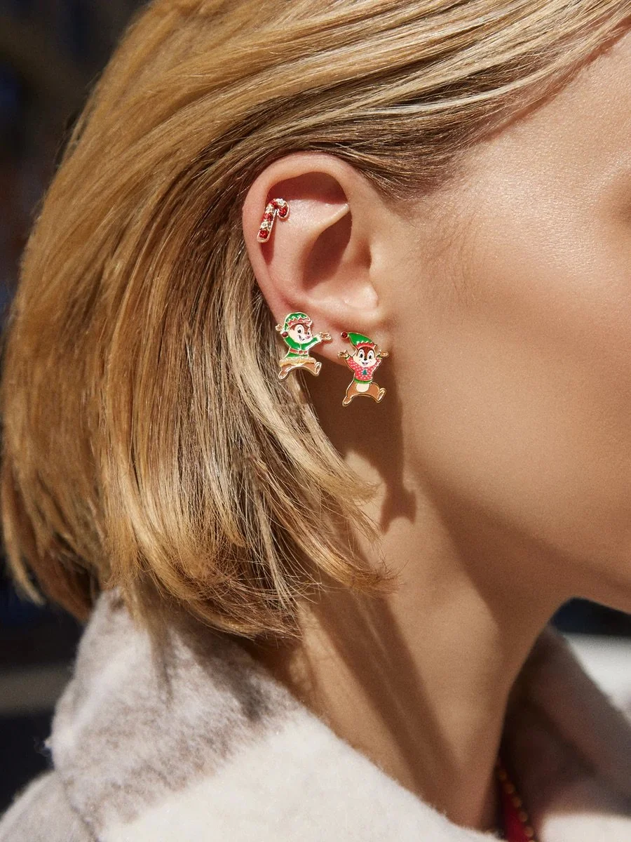 Chip 'N Dale Elf Earring Set