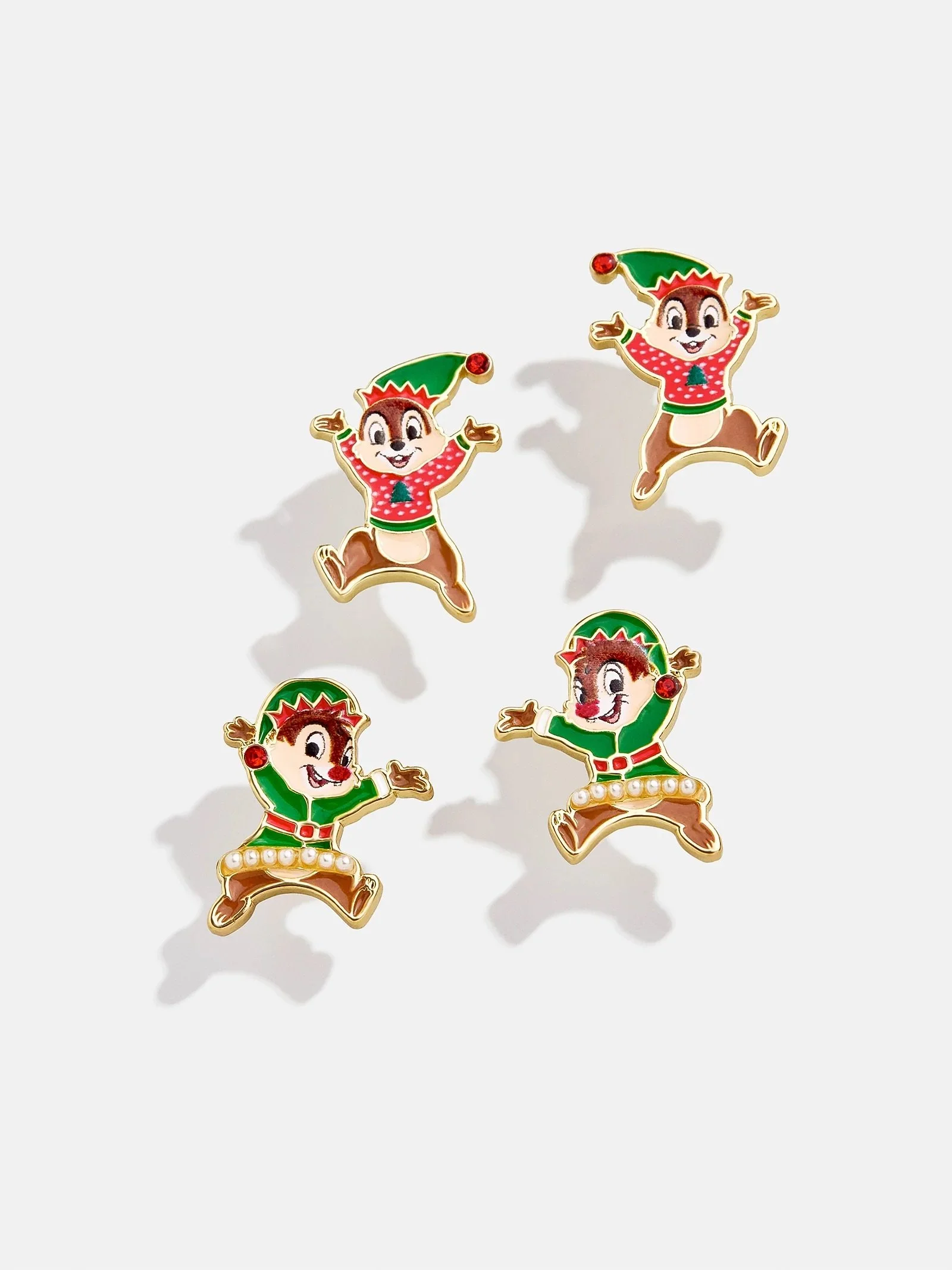 Chip 'N Dale Elf Earring Set