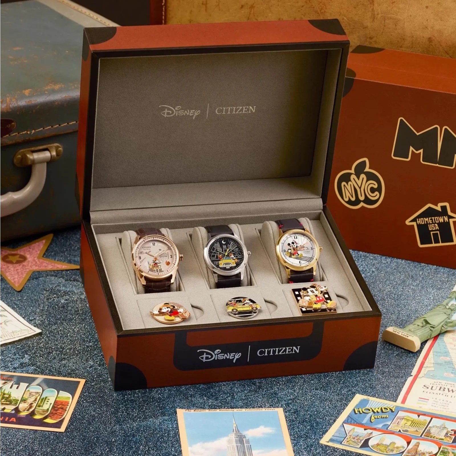 Mickey Mouse’s Journey Collectors Boxed Watch Set by Citizen