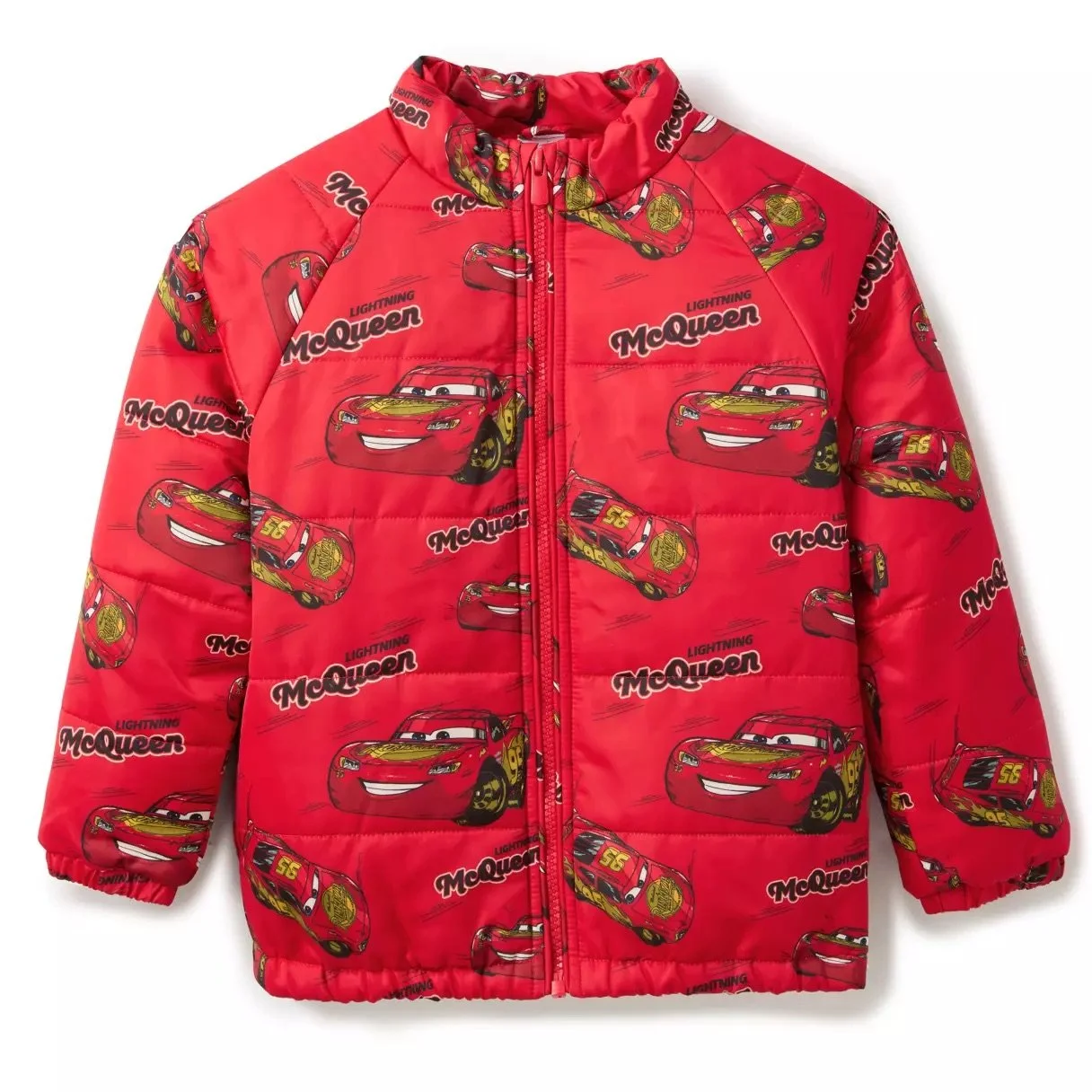 Kids Lightning McQueen Puffy Jacket